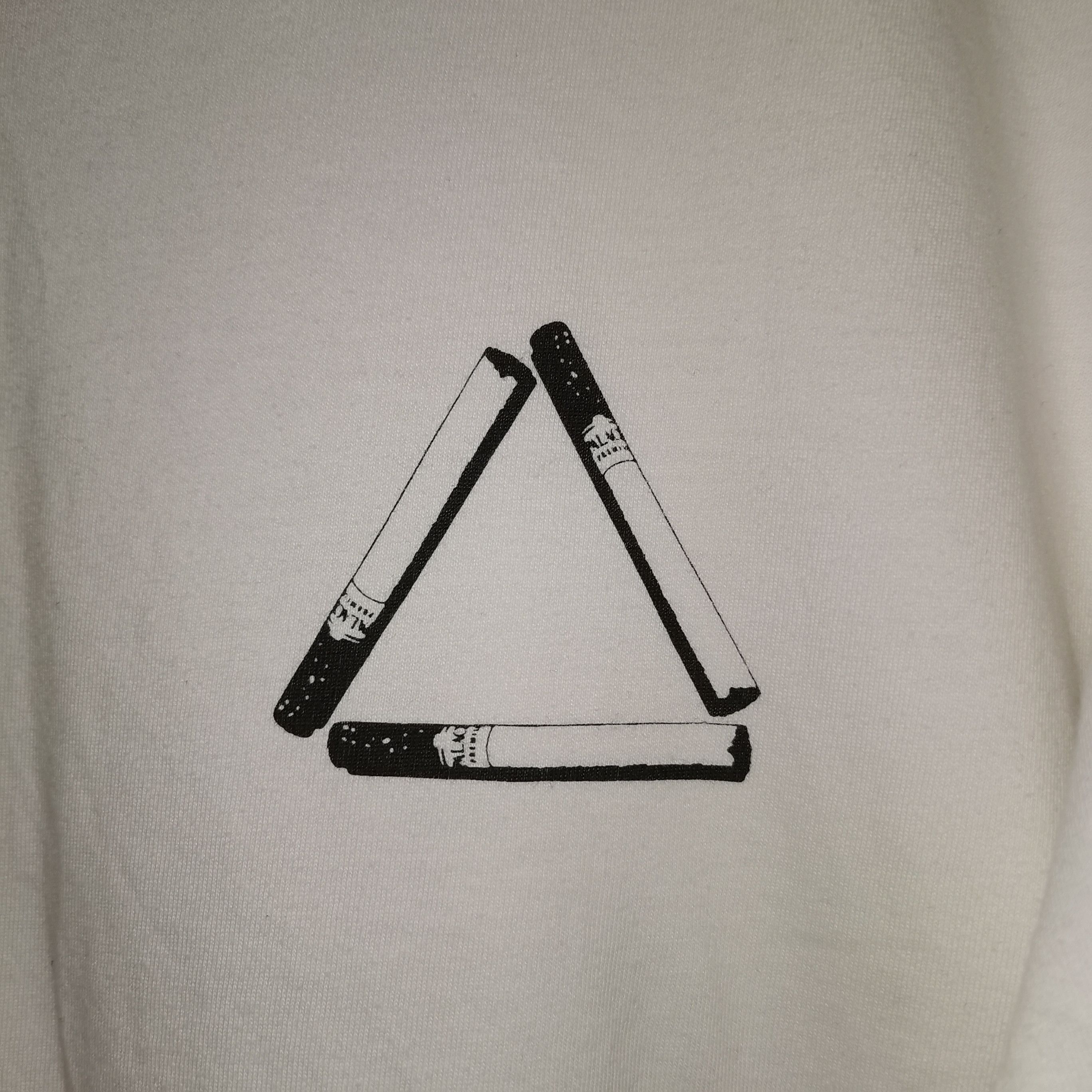 Hypebeast Palace Tri Smoke y2k T-shirt White Size US L / EU 52-54 / 3 - 4 Thumbnail