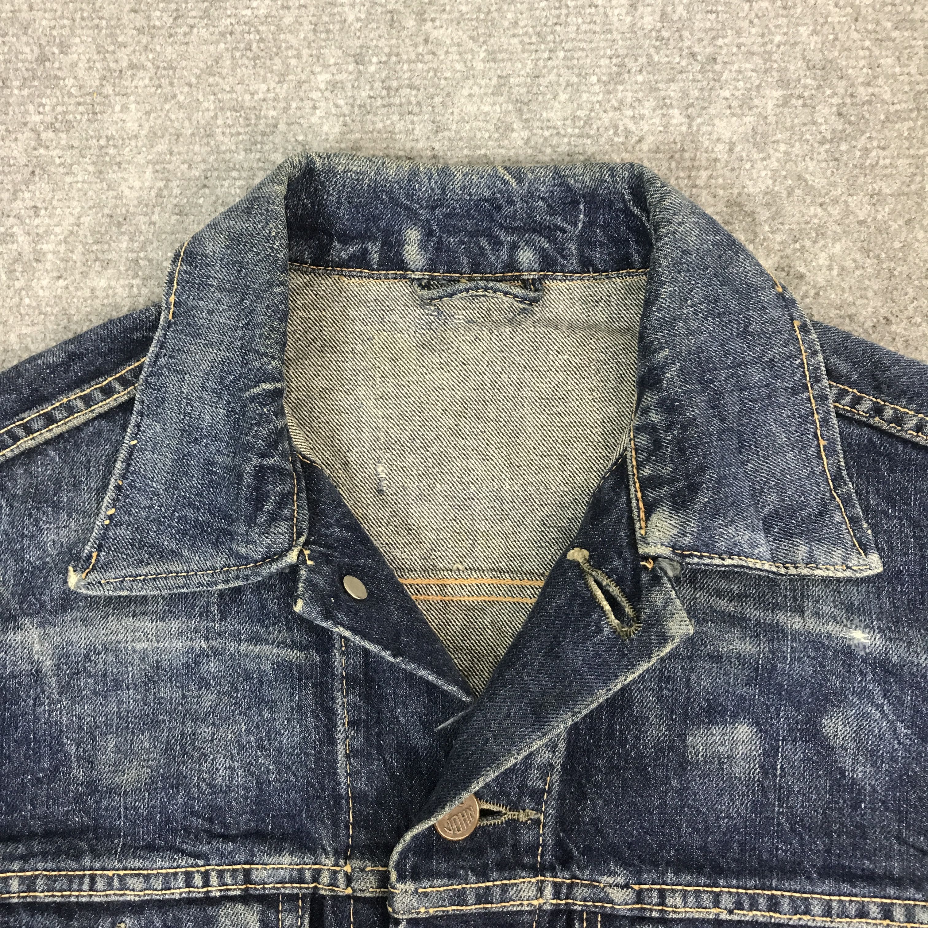Big John BIG JOHN SOUTHERN CALIFORNIA DENIM TRACKER JACKET Size US L / EU 52-54 / 3 - 8 Thumbnail