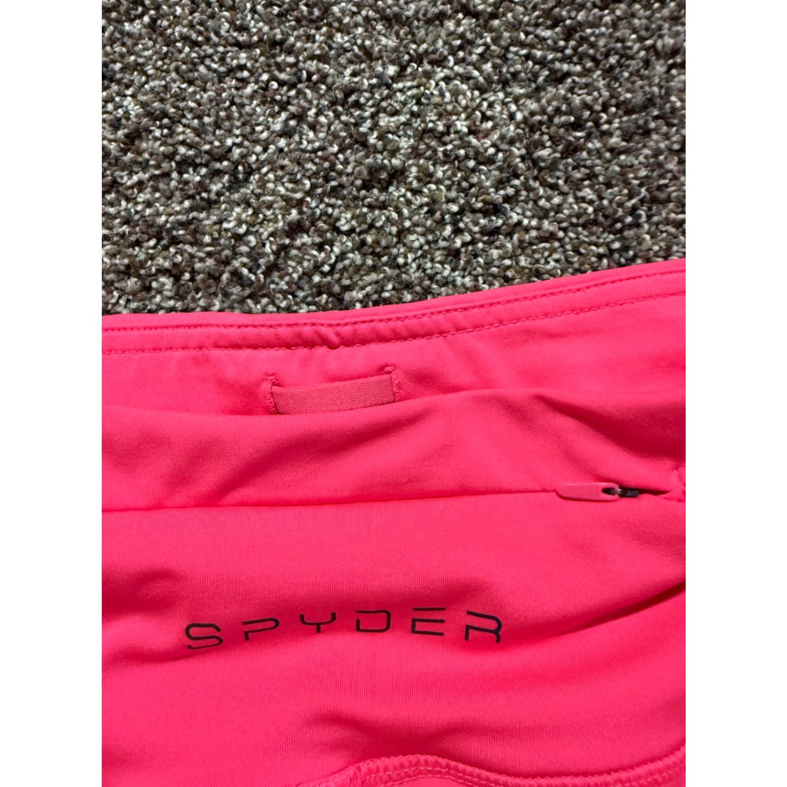 Spyder Spyder Women’s Shorts size L Chino Solid Pink Lightweight Drawstring Athletic Active Running Size 36" / US 14 / IT 50 - 2 Thumbnail