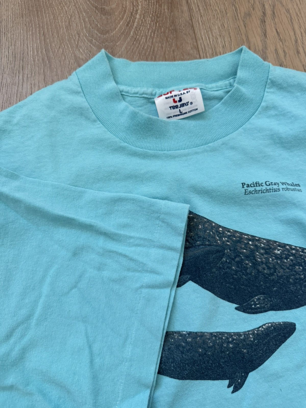TEE JAYS × Vintage Vintage Pacific Gray Whale 1990 Size US M / EU 48-50 / 2 - 5 Thumbnail