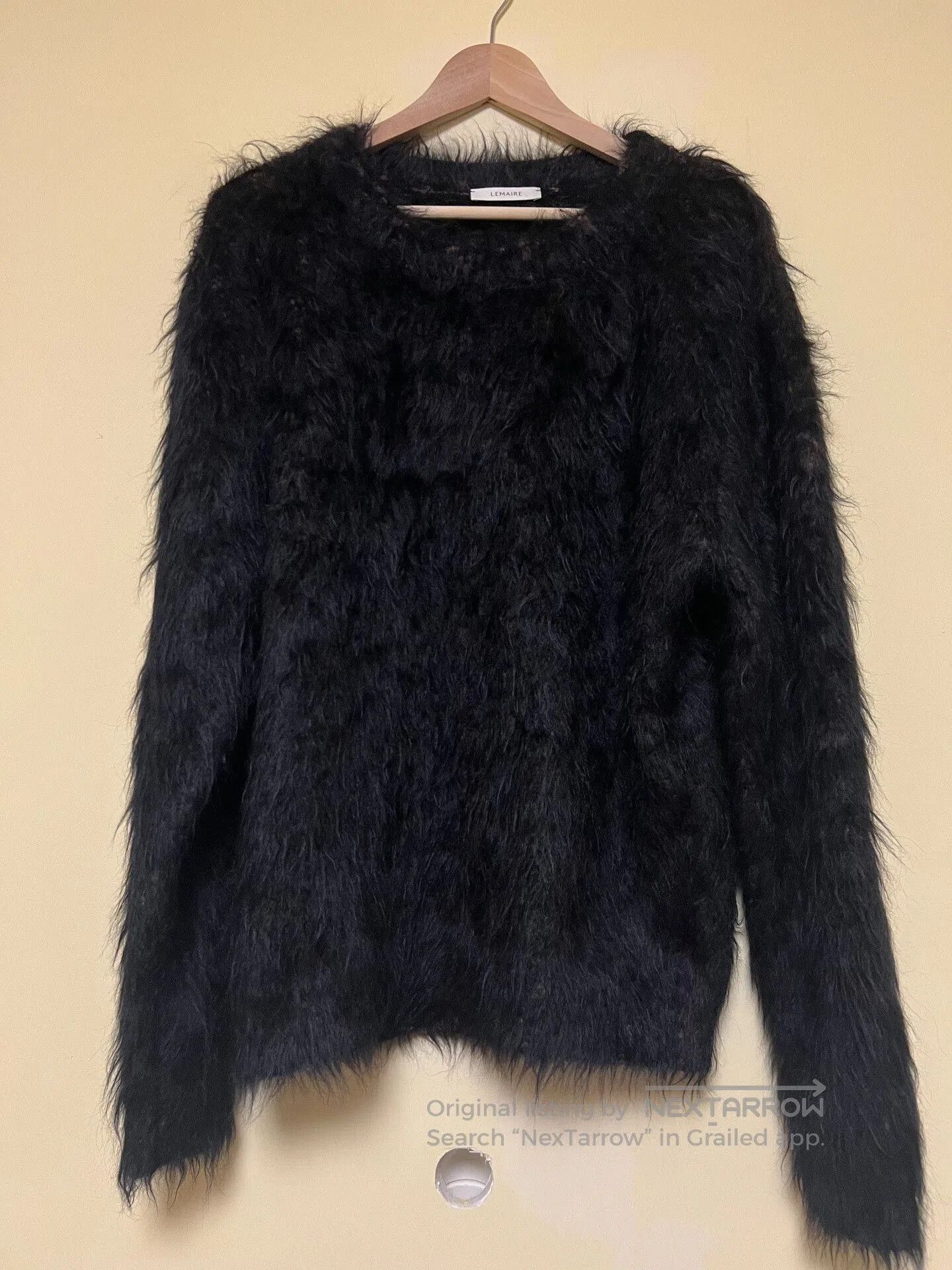 Lemaire Lemaire Black Mohair Sweater Pullover. Size US M / EU 48-50 / 2 - 1 Thumbnail