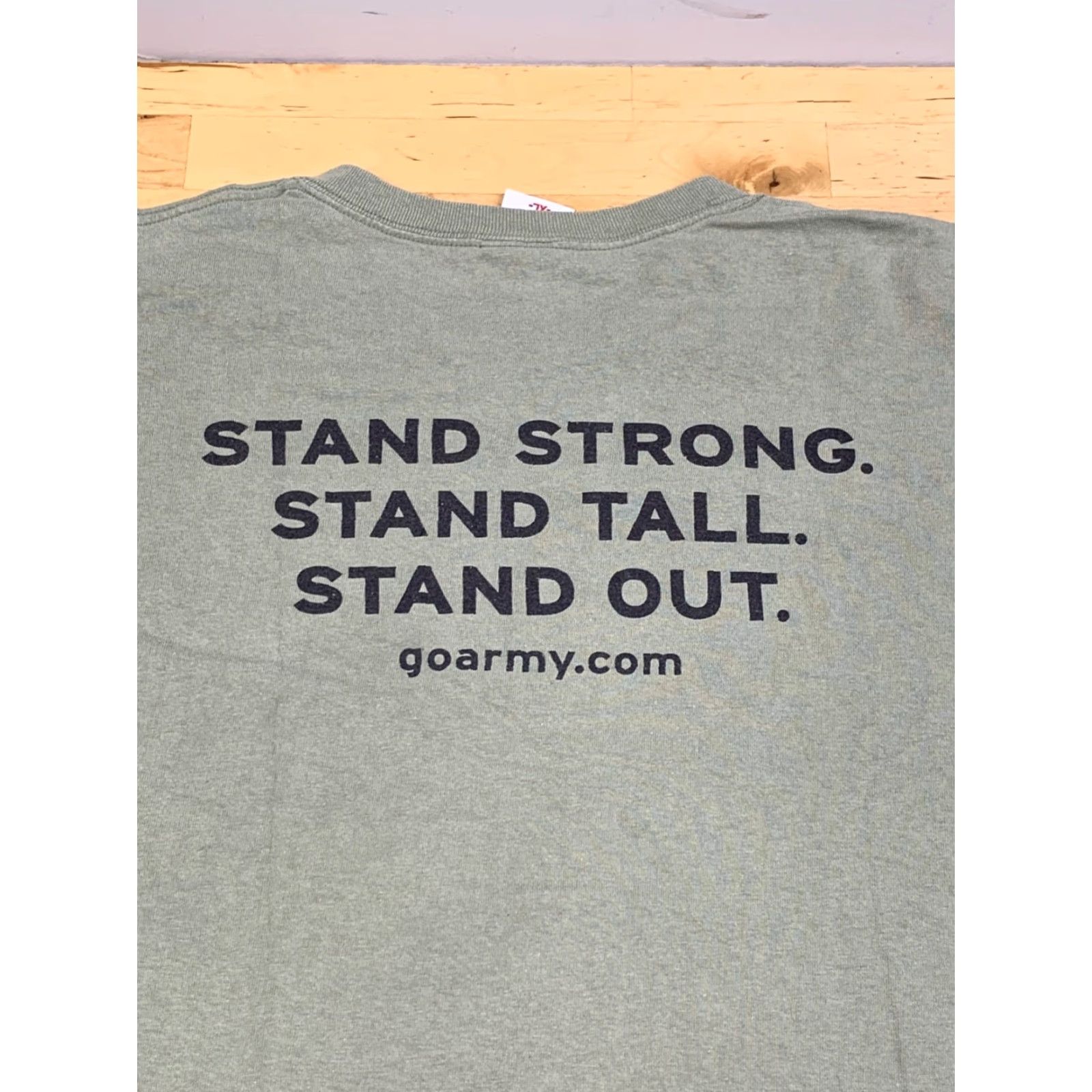 Anvil **Green Anvil Mens XL Army Shirt Stand Tall Stand Strong Regular Fit** User: **Green Anvil Mens XL Army Shirt Regular Fit Stand Tall Stand Strong** Size US XL / EU 56 / 4 - 8 Thumbnail
