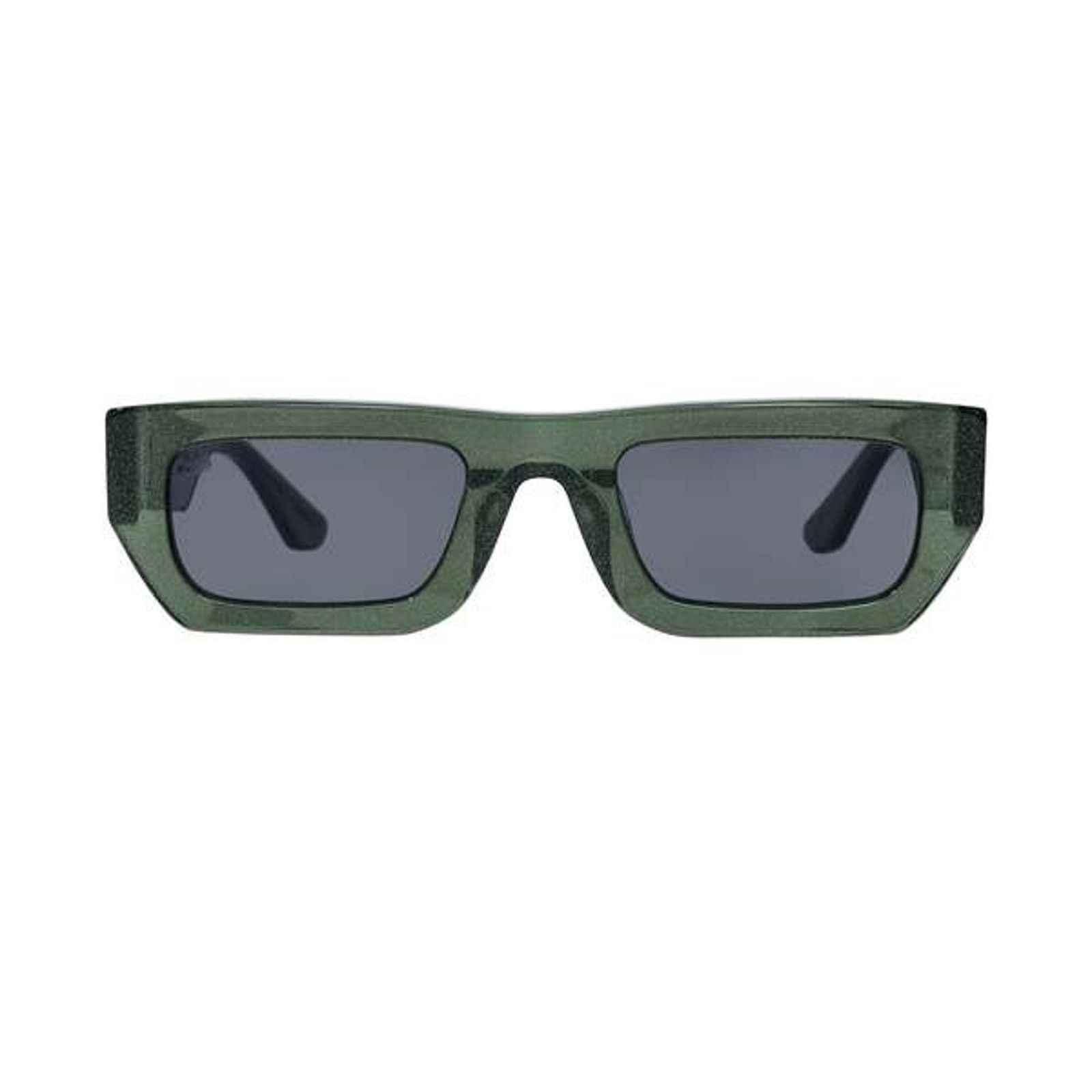 Market Market Studio Sunglasses In Green Acetate / Black Lense Size ONE SIZE - 3 Thumbnail