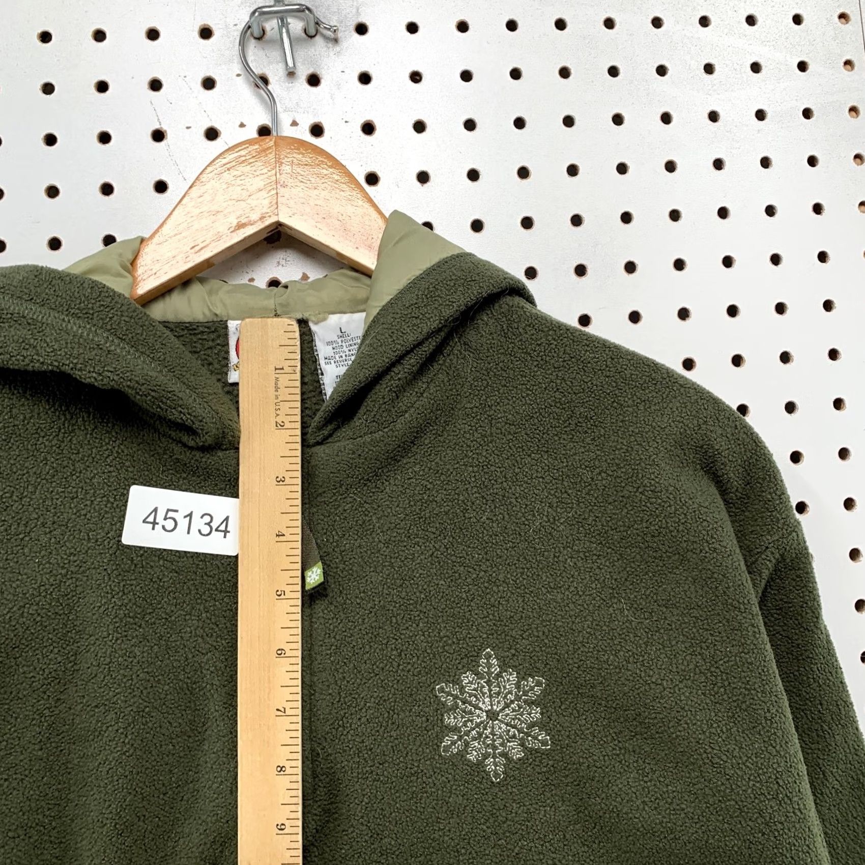 Vintage VINTAGE Looney Tunes Sweatshirt Hoodie Women Large Green Fleece Snowflake Tweety Sweater Sweatshirt Hoodie Size L / US 10 / IT 46 - 7 Thumbnail