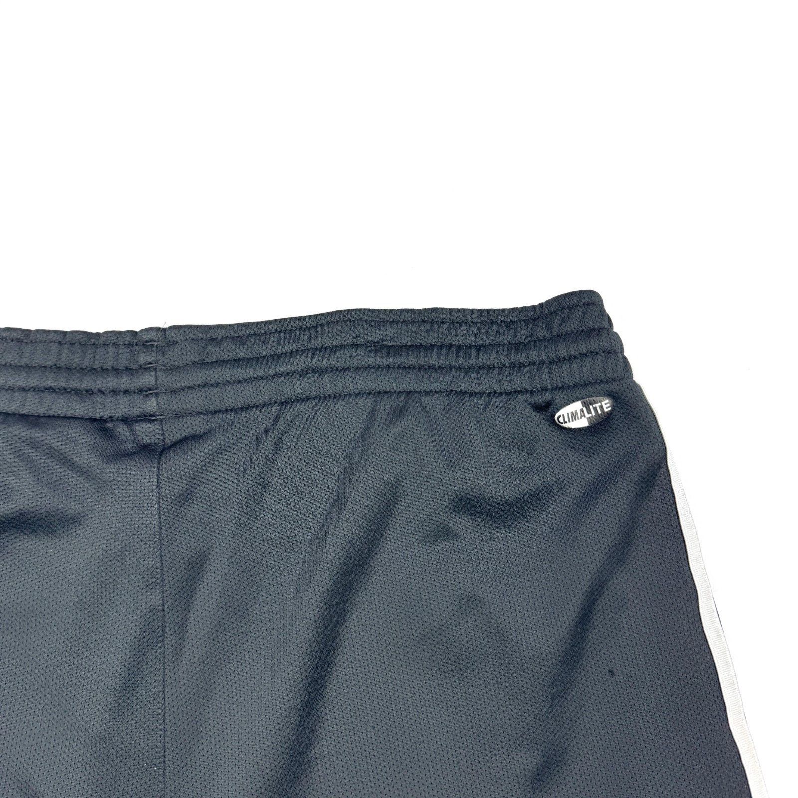 Adidas Adidas Black Mesh Baggy Track Pants Y2K 3-Stripe Size US 34 / EU 50 - 9 Thumbnail