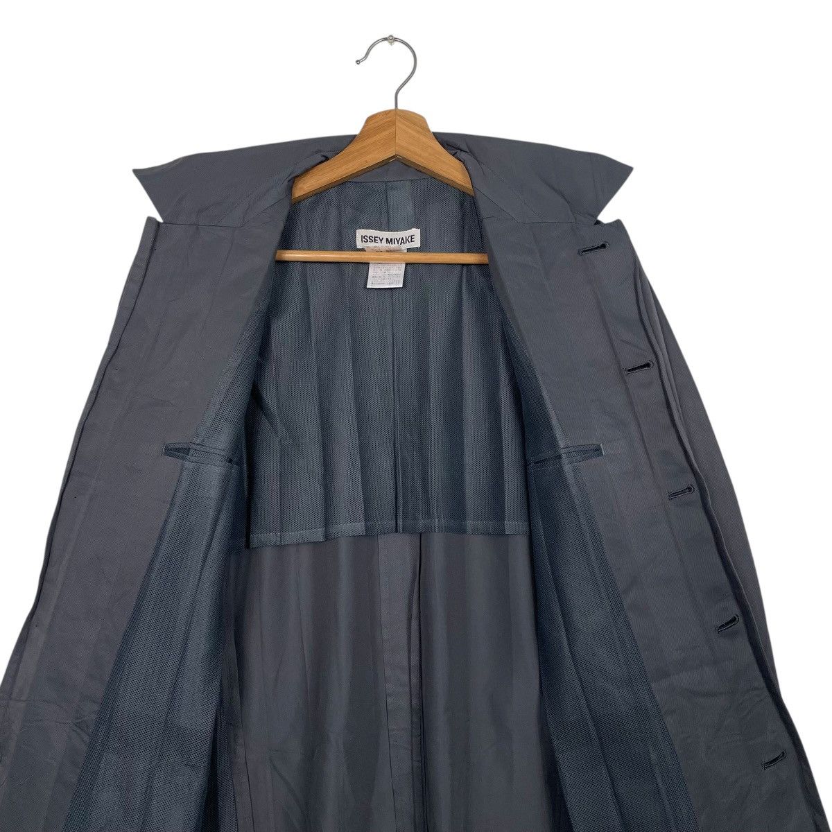 Issey Miyake Nice Design Issey Miyake Pleated Long Coat Size US S / EU 44-46 / 1 - 13 Thumbnail