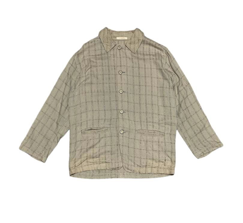 If Six Was Nine Vintage Lancel Paris Patchwork Chore Jacket Button Sun Faded Size US M / EU 48-50 / 2 - 1 Thumbnail