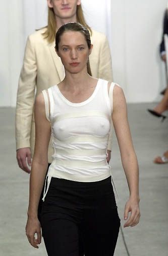 Helmut Lang Helmut Lang SS2001 string strap tank top Size S / US 4 / IT 40 - 7 Thumbnail