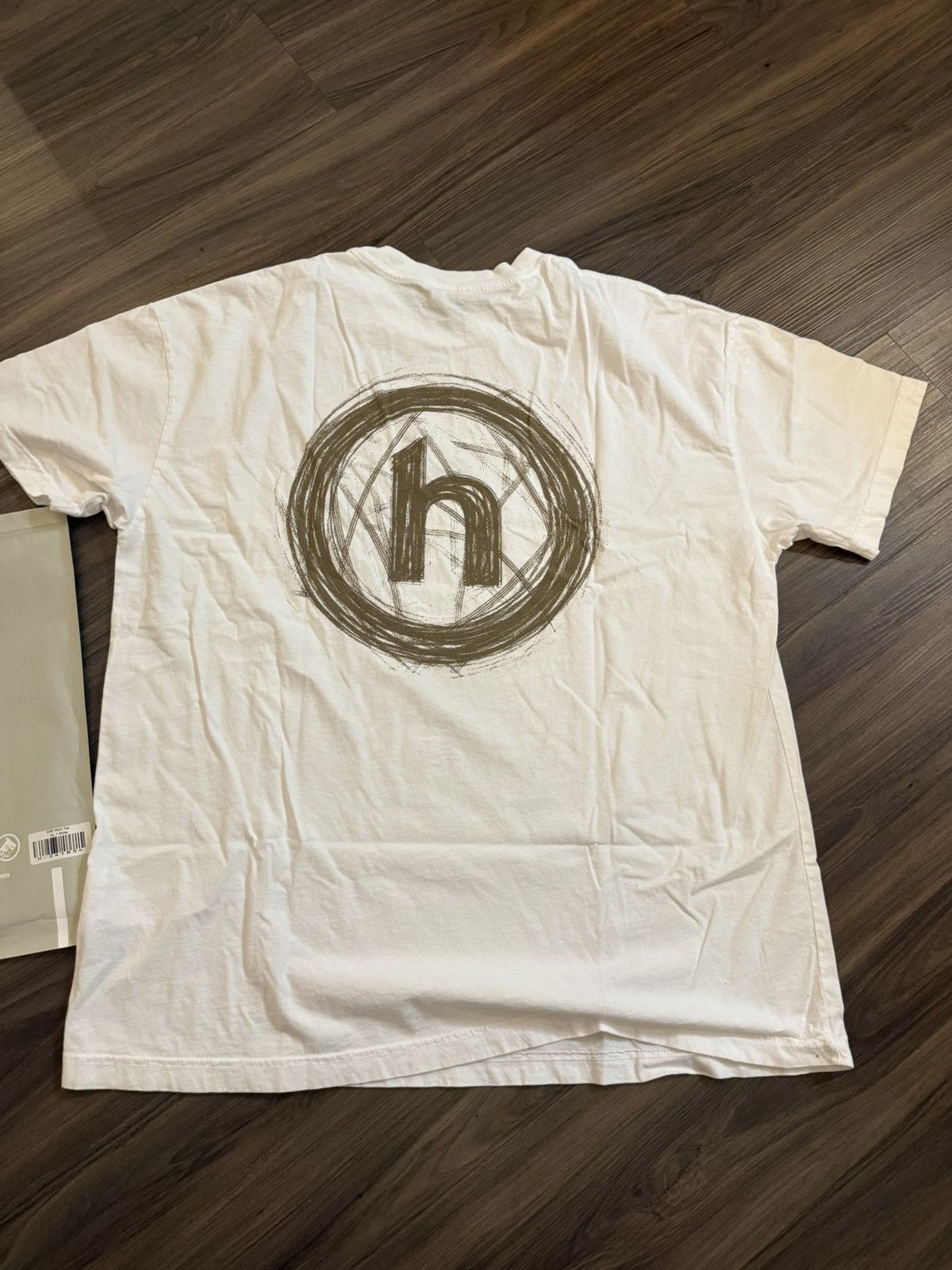 HIDDEN Hidden NY Drift Mark Logo Tee White XL Size US XL / EU 56 / 4 - 6 Thumbnail