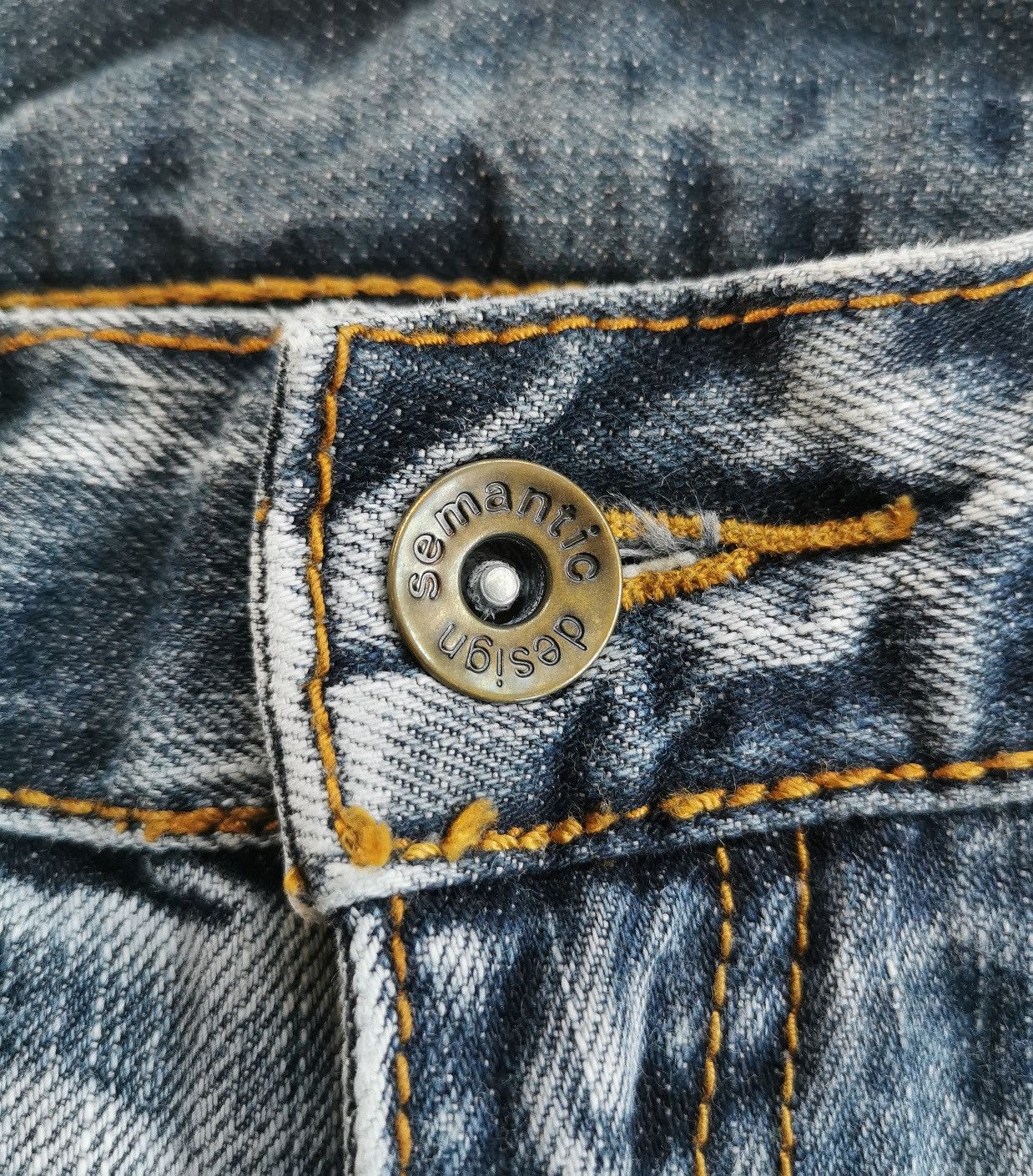 semanticdesign Bootcut Semanticdesign Claws Fade Distressed Denim Jeans Size US 31 - 8 Thumbnail