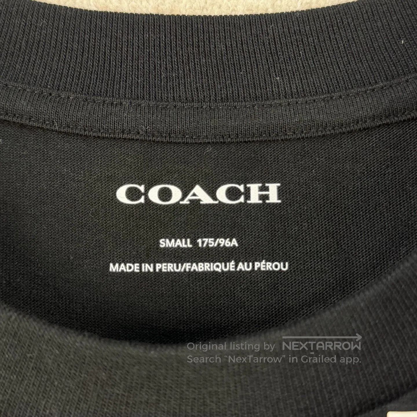 Coach COACH SS24 Square Letter Print Crewneck Tee. Size US S / EU 44-46 / 1 - 4 Thumbnail