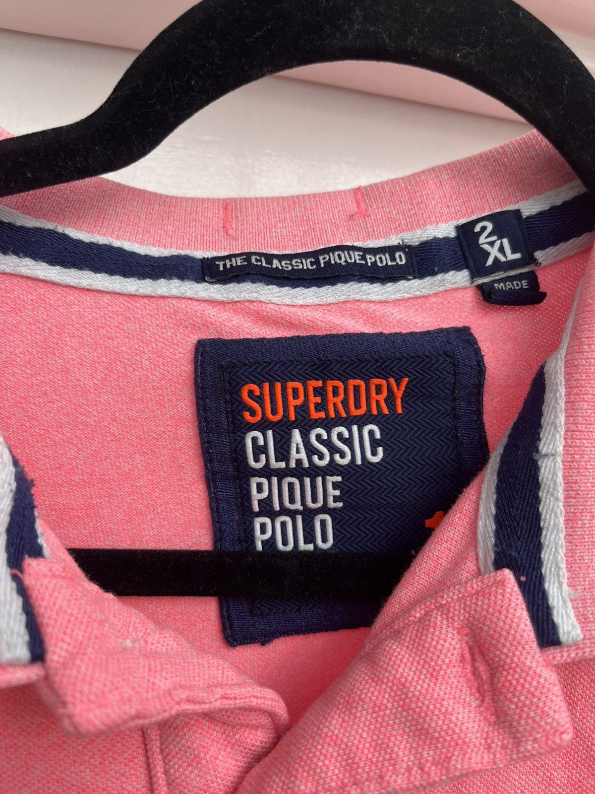Superdry Superdry Classic Pique Polo Shirt Men’s Size 2XL Size US XXL / EU 58 / 5 - 4 Thumbnail