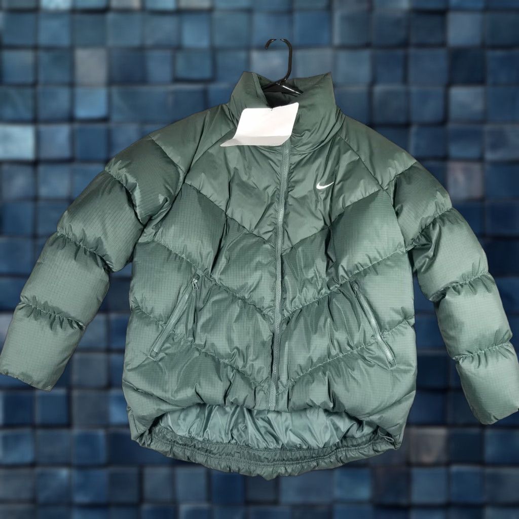 Nike Nike Windpuffer Women M Storm-FIT Loose Jacket Bicoastal Green Color SAMPLE RARE Size M / US 6-8 / IT 42-44 - 1 Thumbnail