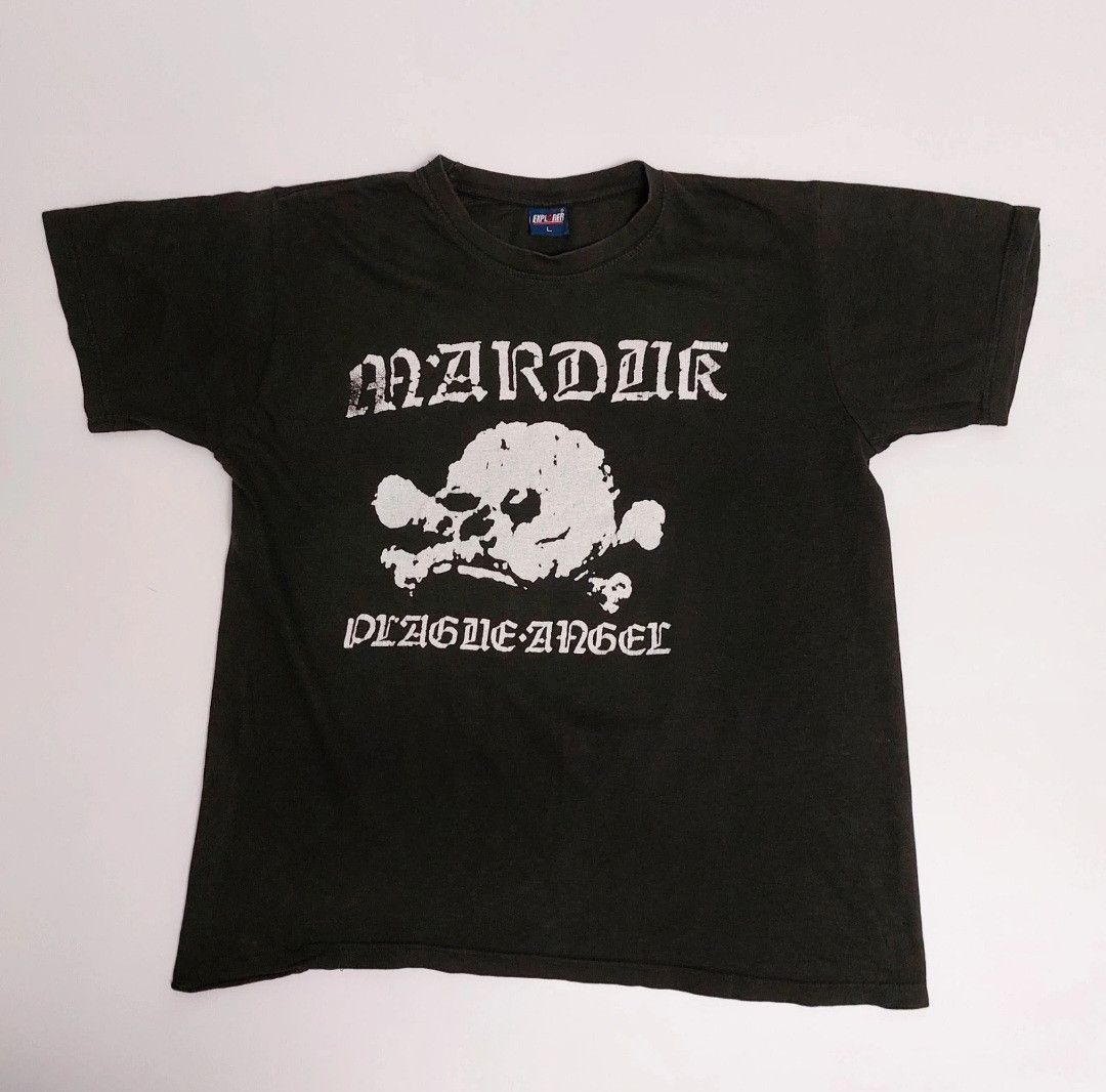 Vintage Marduk Plague Angel vintage t-shirt Size US L / EU 52-54 / 3 - 1 Thumbnail