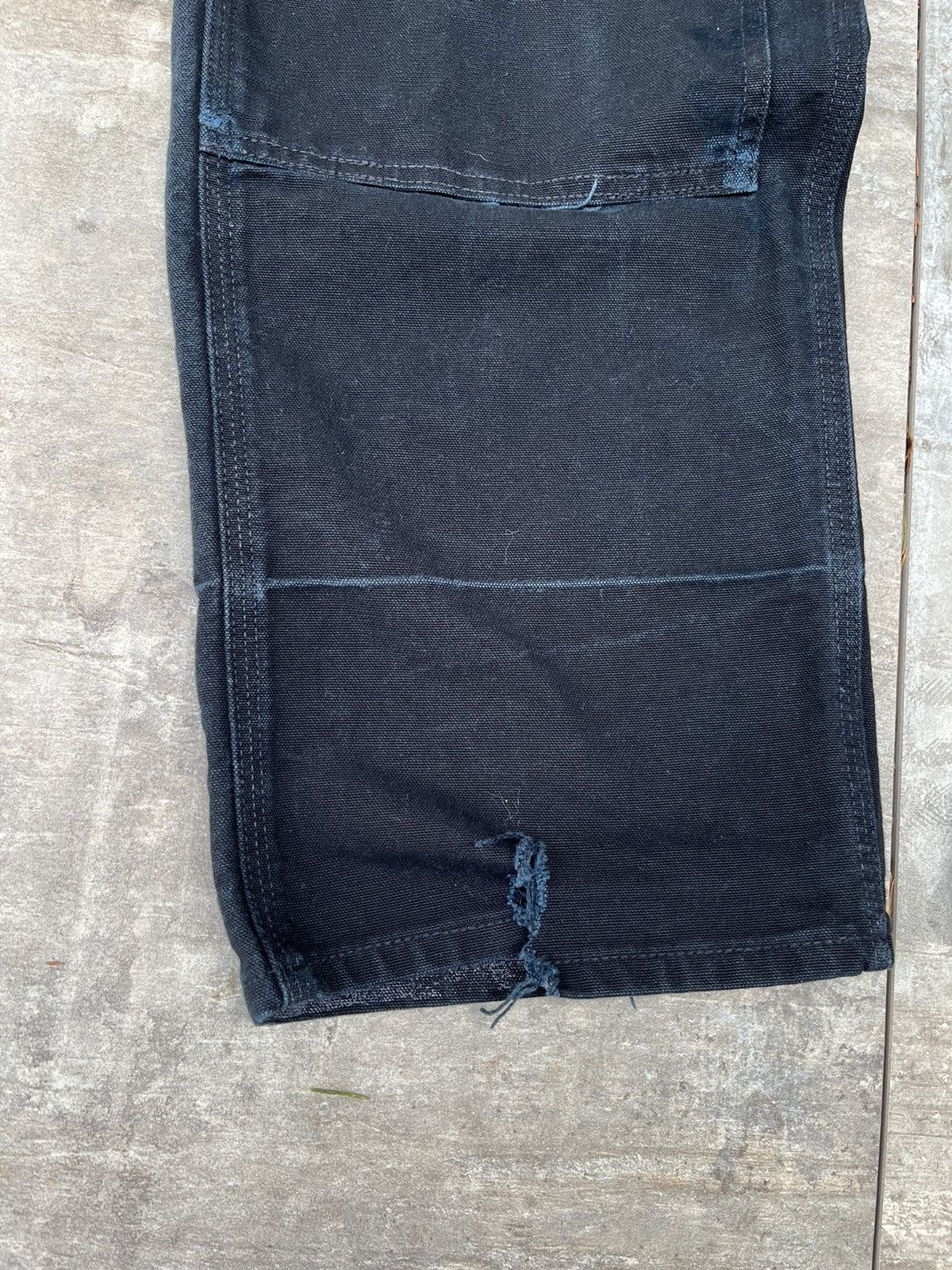 Carhartt × Vintage Vintage Faded Carhartt Double Knee Distressed Pant Size US 34 / EU 50 - 3 Thumbnail