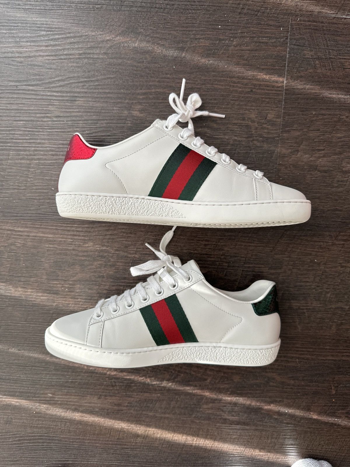 Gucci Gucci Ace Embroidered Women’s Sneaker Sz. 36 Size US 6 / IT 36 - 3 Thumbnail