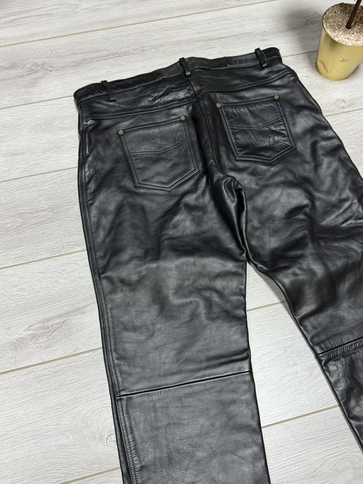 Belstaff Belstaff leather biker pants 37 waist size Size US 37 - 4 Thumbnail