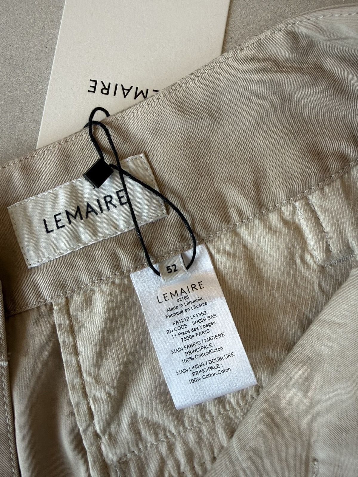 Lemaire Lemaire Maxi Pleated Bermuda Size US 33 - 5 Thumbnail