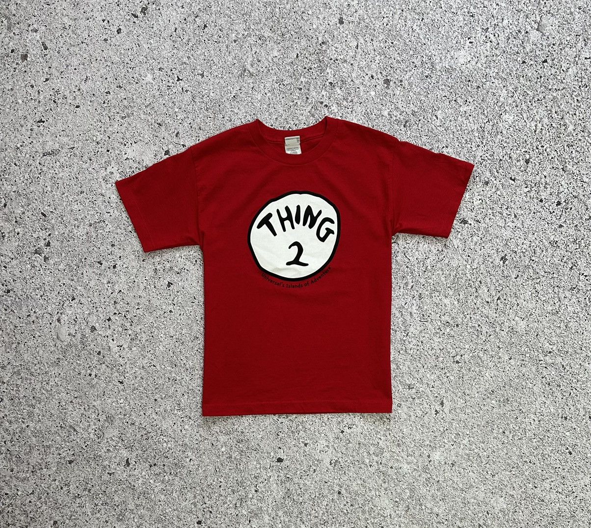 Universal Studios × Vintage Vintage Universal's Islands of Adventure Thing 2 T-Shirt Y2K Size US S / EU 44-46 / 1 - 1 Thumbnail