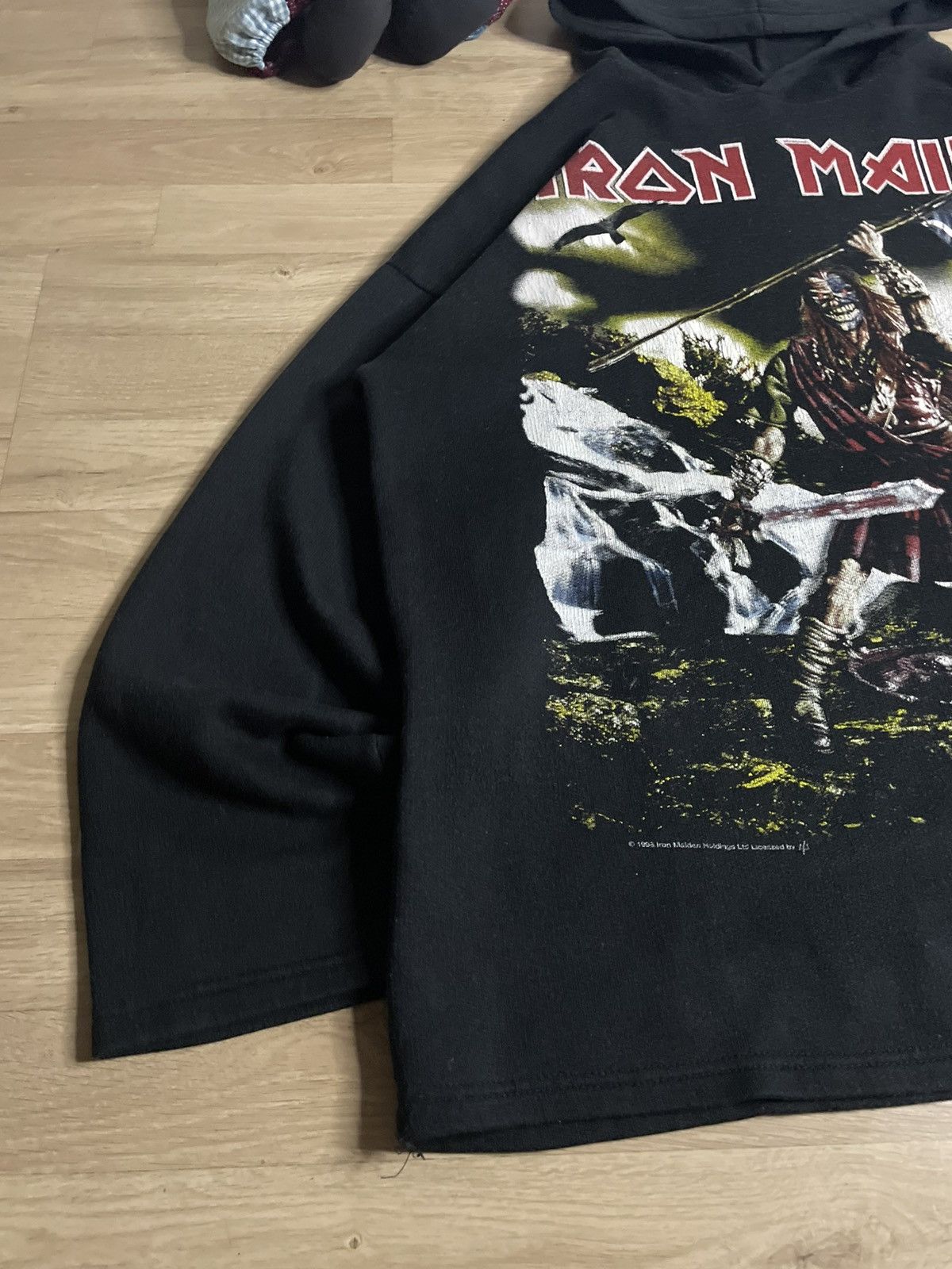 Band Tees vintage iron maiden hoodie 1993 year metal rock Size US L / EU 52-54 / 3 - 6 Thumbnail