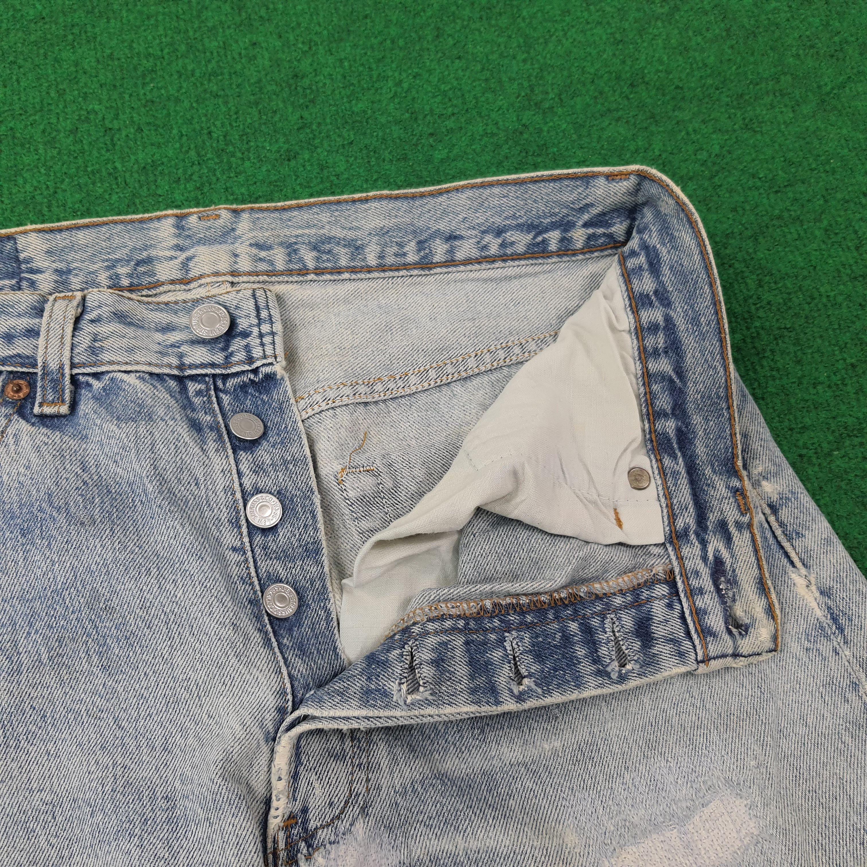 Levi's Vintage Levi's 501 Rework Denim Jeans C228N23 Size US 30 / EU 46 - 8 Thumbnail