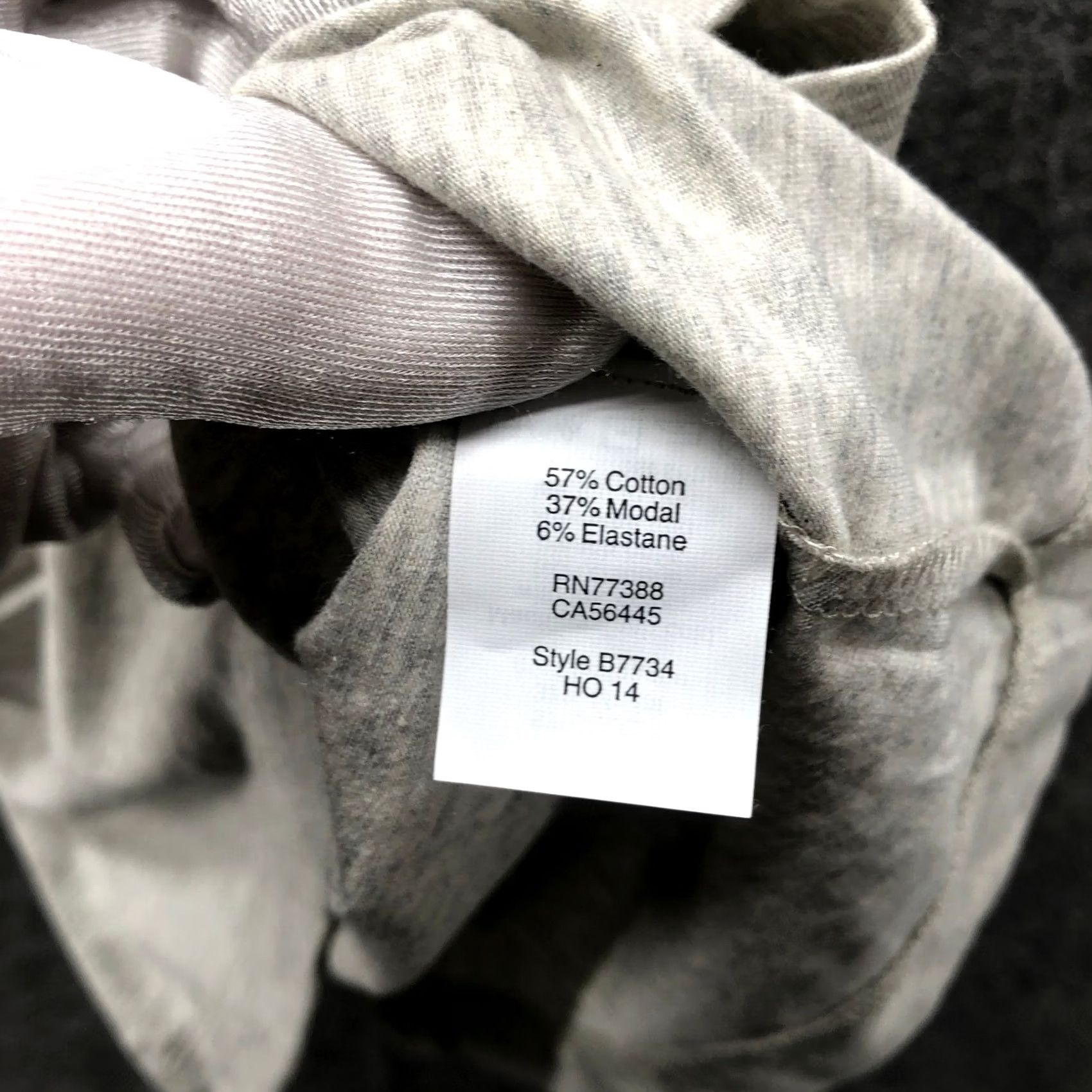 Madewell Madewell Cami Top Womens L Gray Heather V-Neck Unlined Adjustable Stretch Tank Camisole Shirt Slim Sleeveless Size L / US 10 / IT 46 - 8 Thumbnail