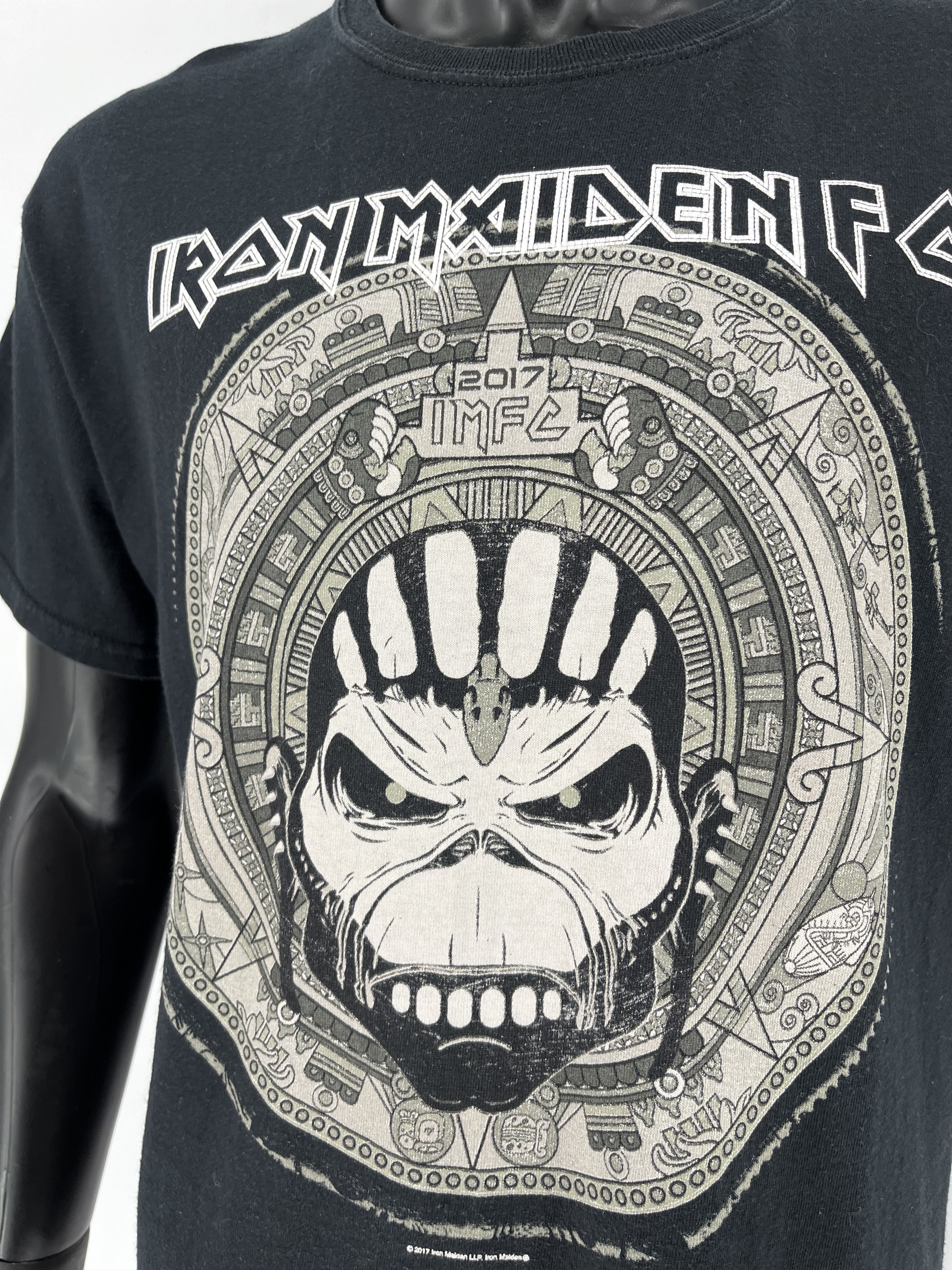 Band Tees × Vintage Vintage Y2K Iron Maiden Horror Skulls Tee Band Streetwear Size US L / EU 52-54 / 3 - 7 Thumbnail