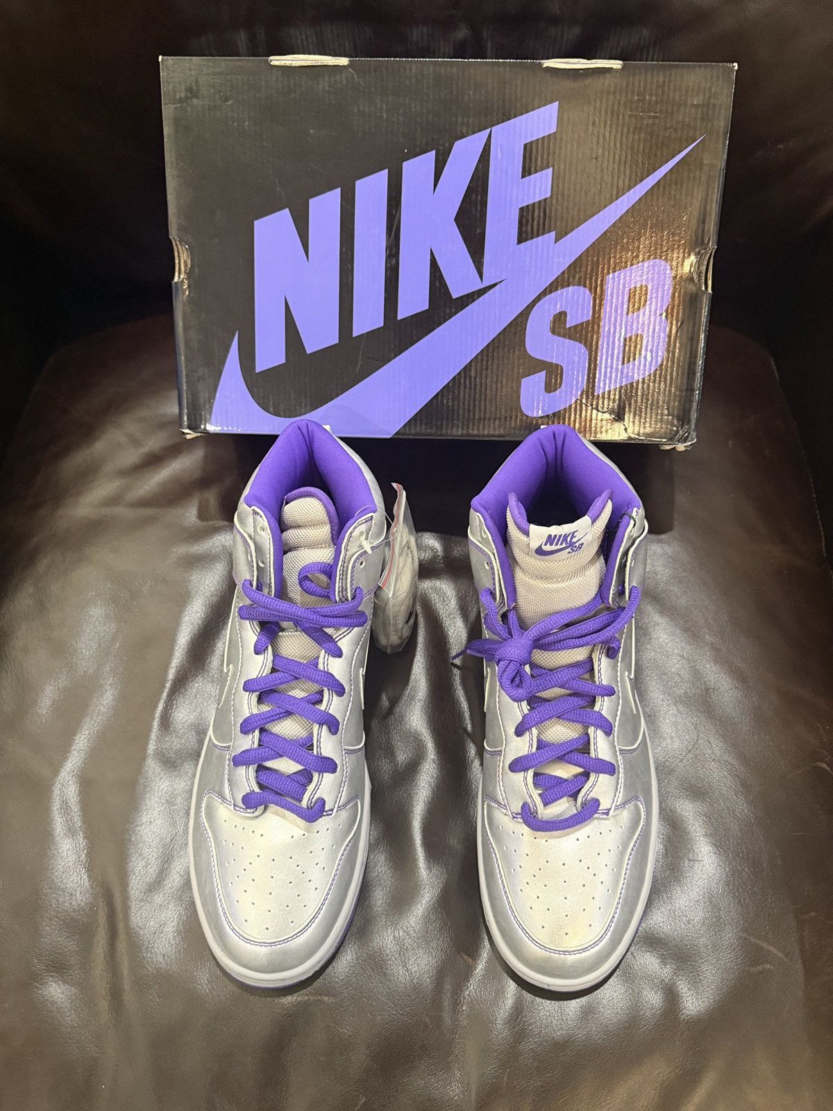 Nike Nike SB Dunk High Dinosaur Jr 2007 - 13M - New DS 313171-003 Size US 13 / EU 46 - 13 Thumbnail