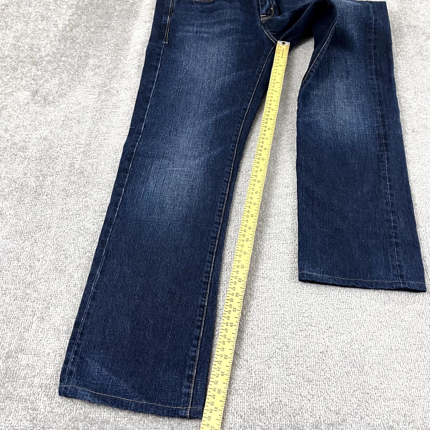 Tommy Bahama TOMMY BAHAMA Jeans Mens 32 x 32 Dark Blue Denim Straight Leg 5-Pocket Size US 32 / EU 48 - 6 Thumbnail