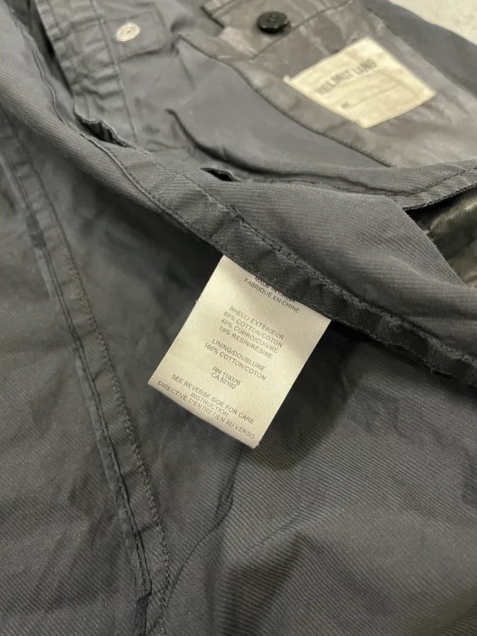 Helmut Lang Helmut Lang Raining Avant-Garde Obscure Black Parka Jacket Size US M / EU 48-50 / 2 - 13 Thumbnail