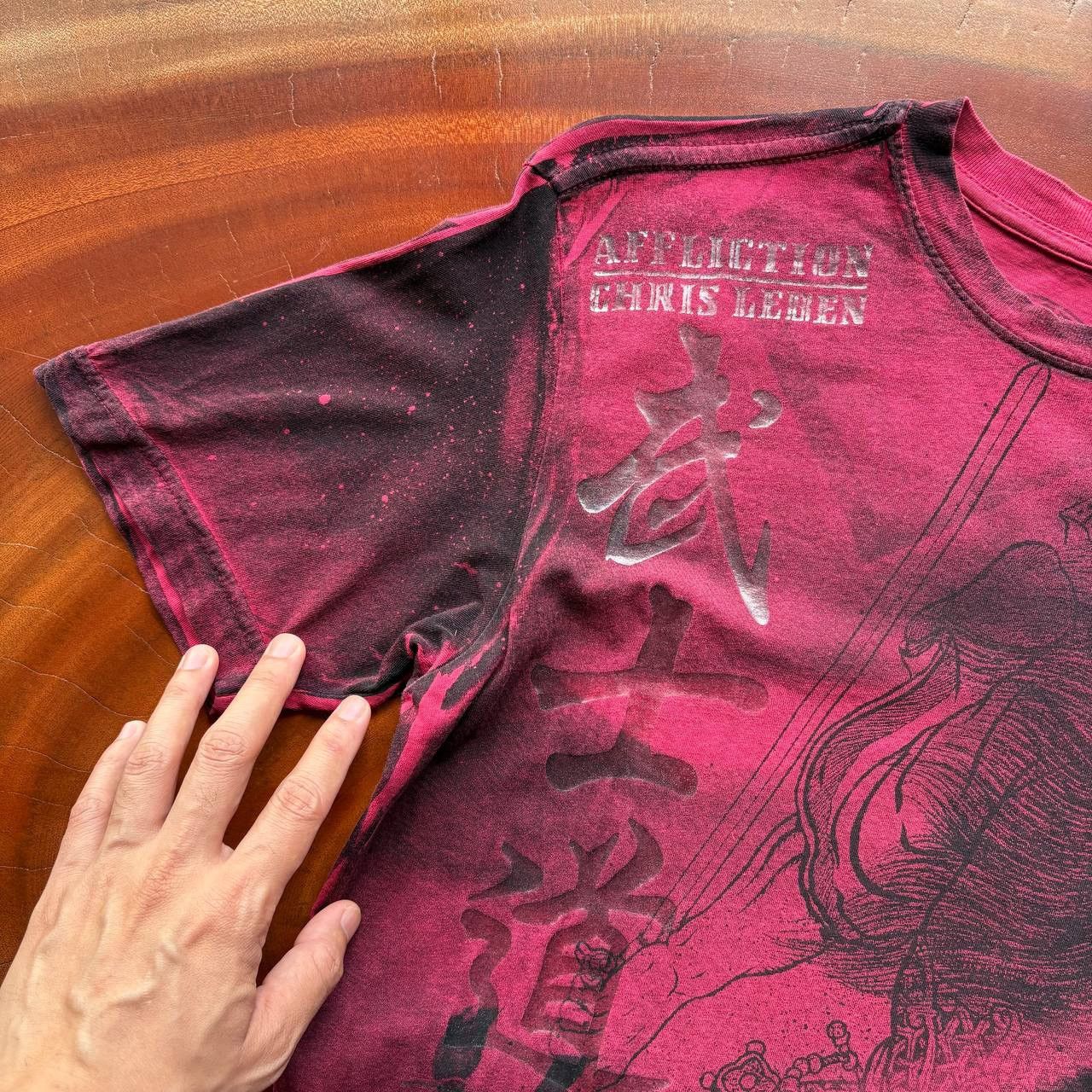 Affliction Y2K Affliction "Chris Leben" Heroes & Demons Samurai Tshirt Size US S / EU 44-46 / 1 - 10 Thumbnail