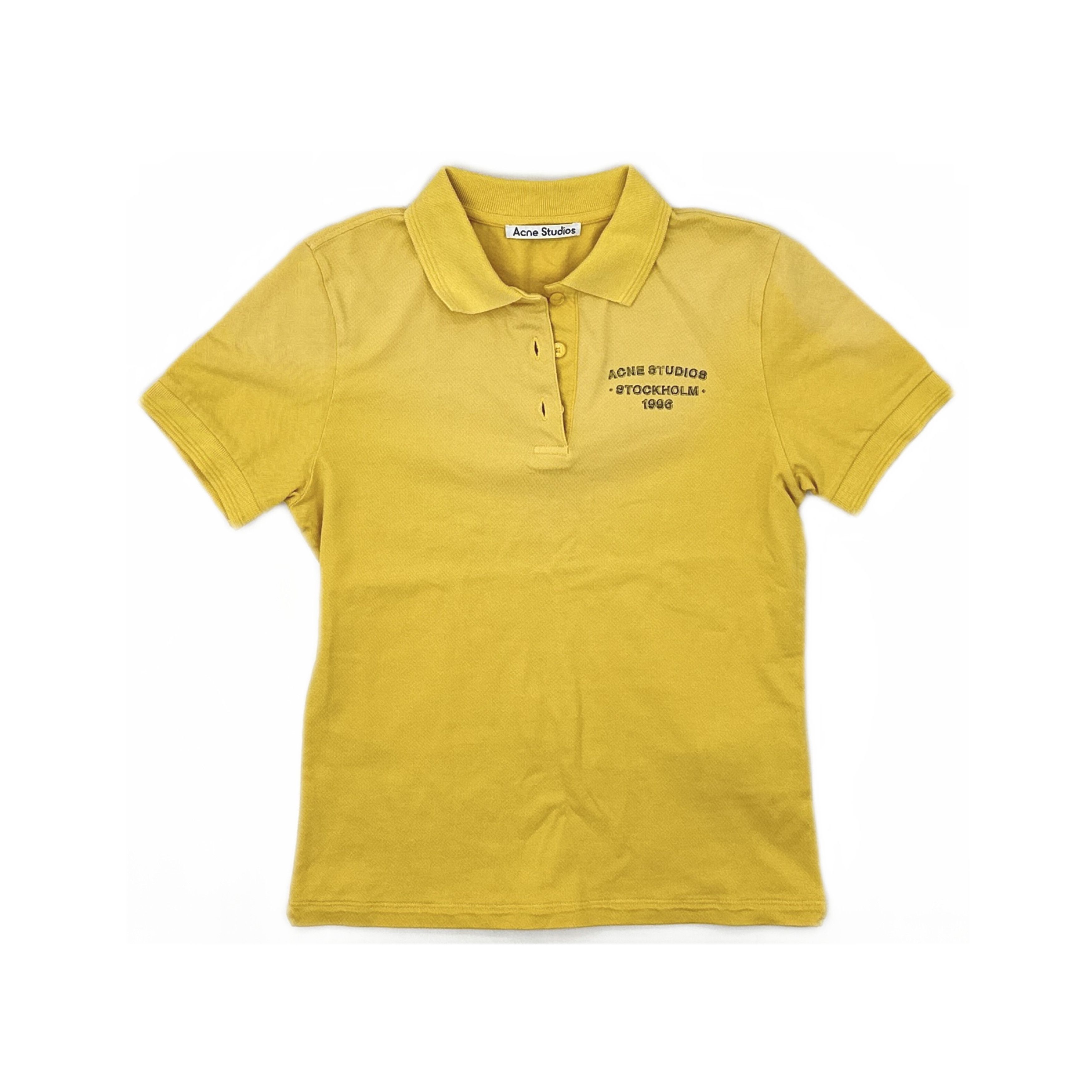 Acne Studios Acne Studios Logo Polo Shirt Size M Size M / US 6-8 / IT 42-44 - 1 Thumbnail