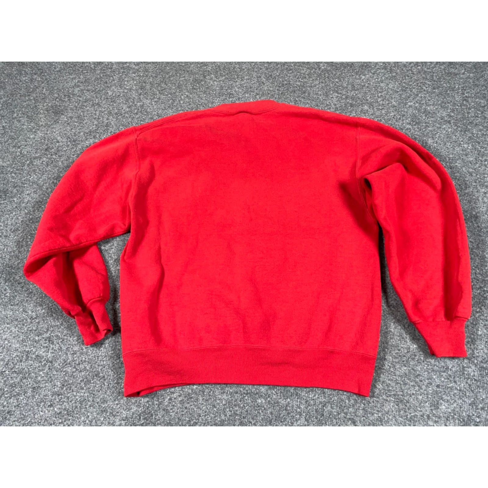Russell Athletic VINTAGE Russell Athletic Sweatshirt Adult Medium Red Michigan Laingsburg Wolfpack 90s Retro Sports Crew Neck Pullover Size US M / EU 48-50 / 2 - 2 Thumbnail
