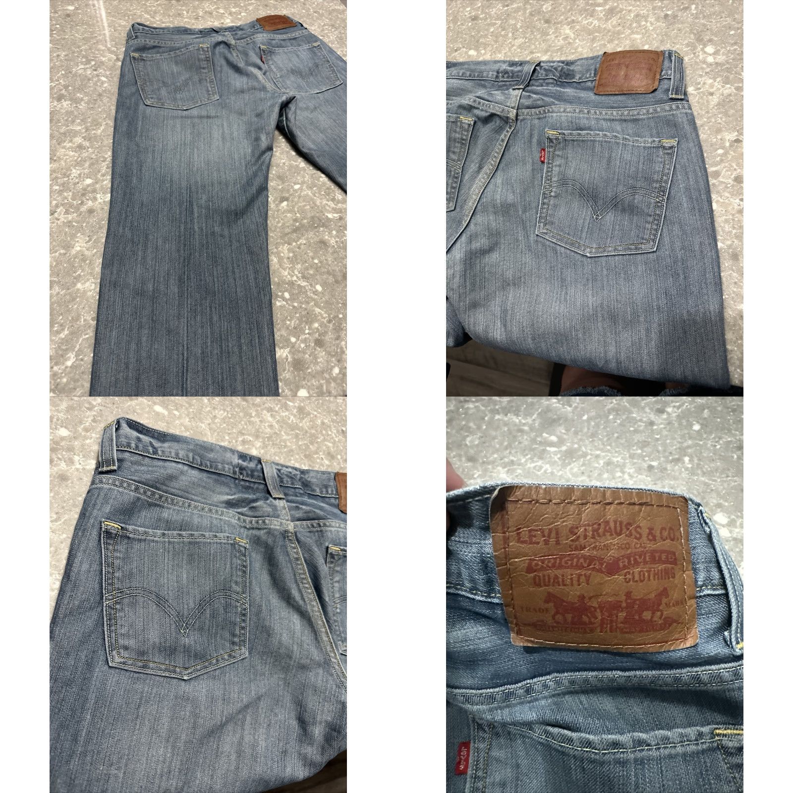 Denime Levi’s 511 Jeans Skinny Fit 34x32 Blue Wash Denim Cotton Blend Stretch Zip Pocket 5-Pocket Men Regular Size Type: Jeans Size US 34 / EU 50 - 11 Thumbnail