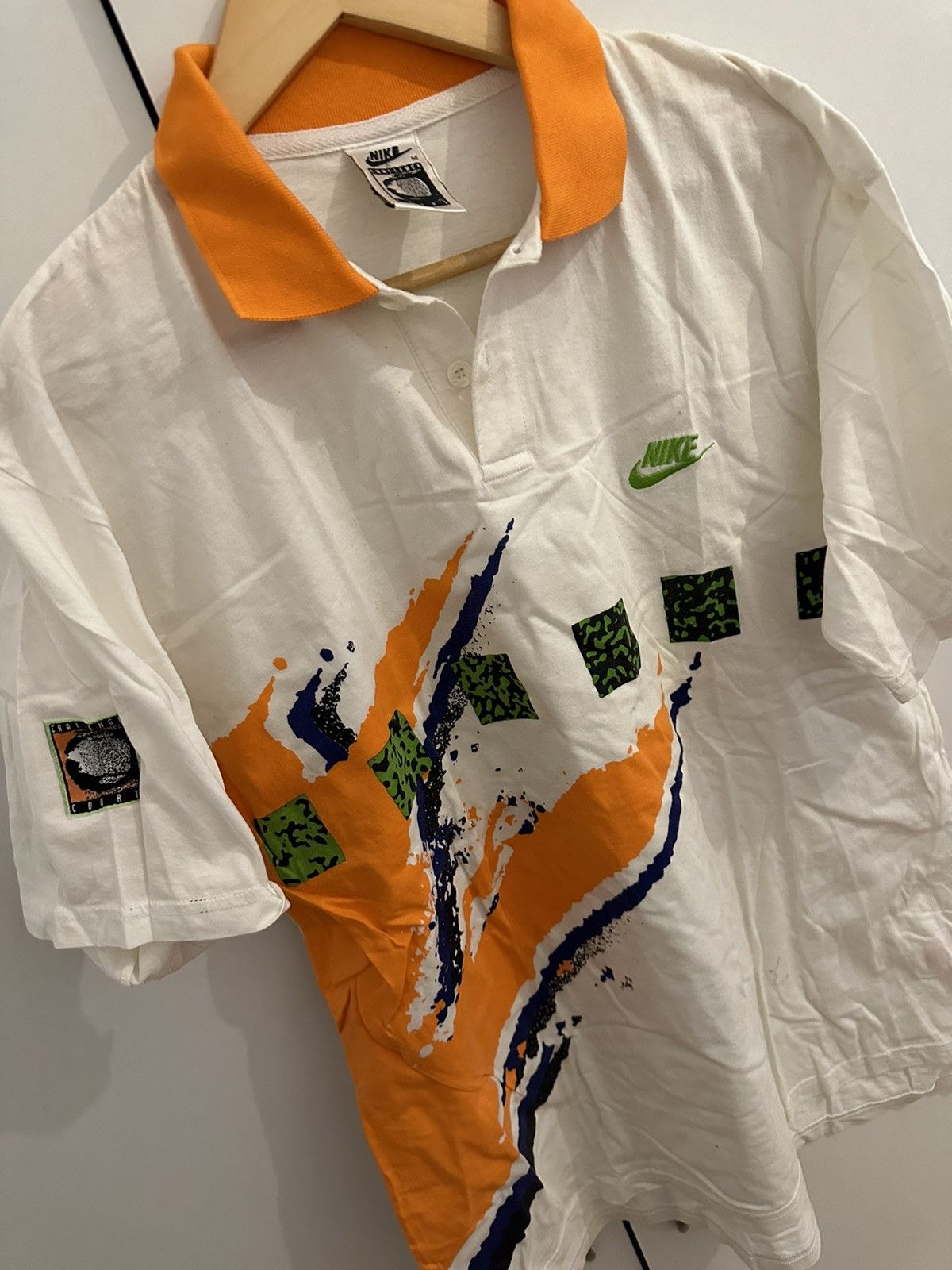 Nike Nike Air Challenge Court Shirt Size M Shirt ATP Size US M / EU 48-50 / 2 - 3 Thumbnail