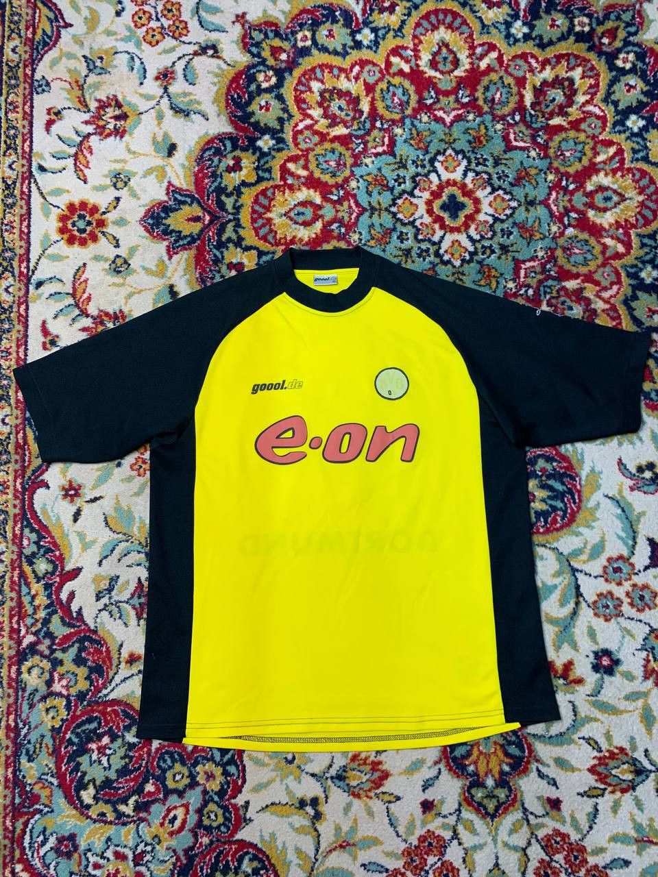 Vintage BORUSSIA DORTMUND vintage gool.de soccer jersey t-shirt Size US XL / EU 56 / 4 - 1 Thumbnail