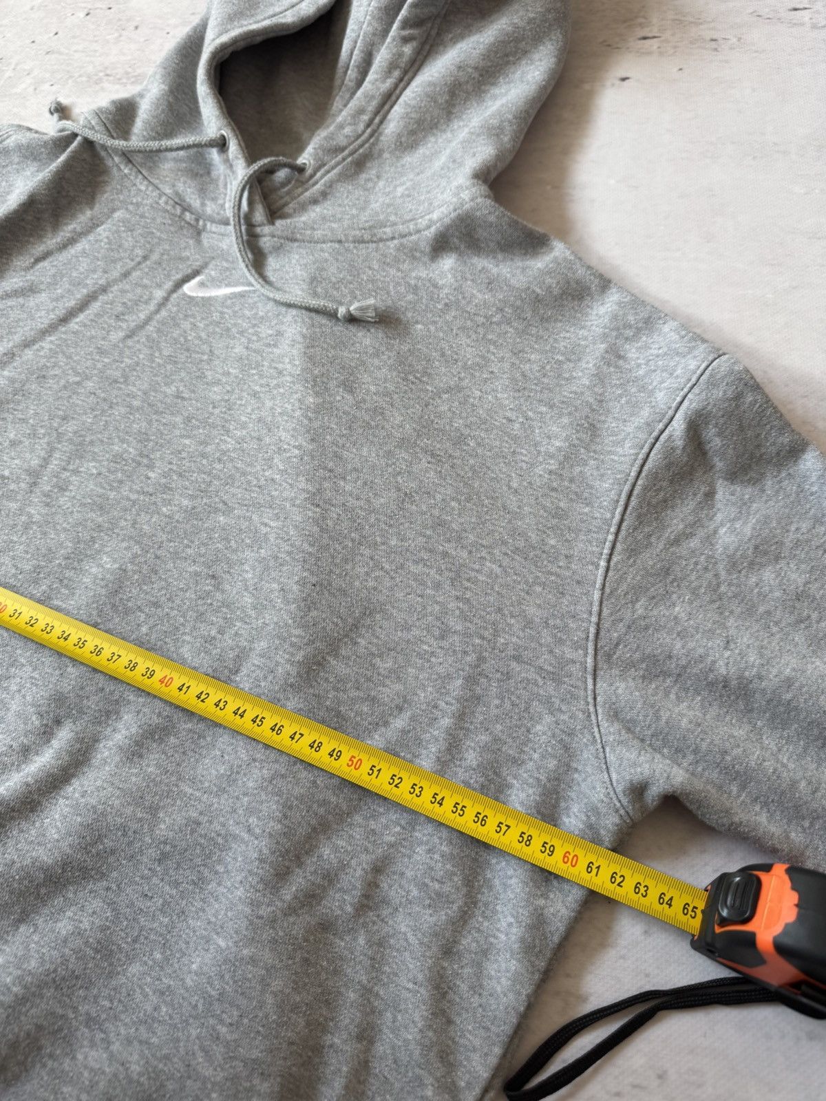 Nike × Vintage NIKE VINTAGE 00s y2k OVERSIZE BAGGY HOODIE CENTER LOGO Size US S / EU 44-46 / 1 - 7 Thumbnail