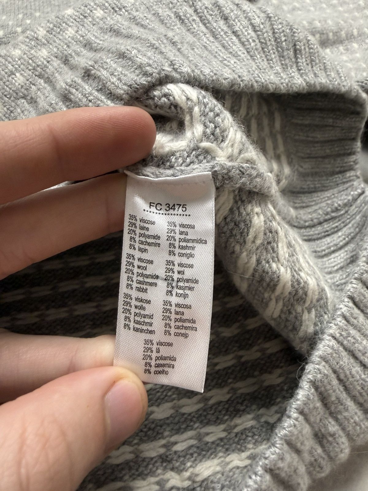 Lacoste Lacoste Wool Sweater Size US L / EU 52-54 / 3 - 9 Thumbnail