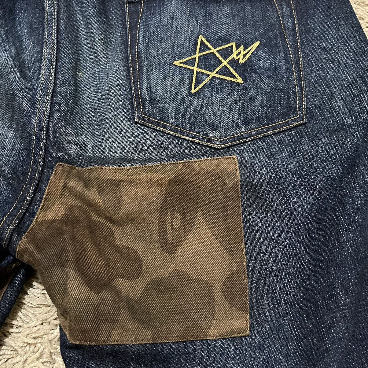 Bape Rare OG Bape Sta Patchwork Denim Pants Size US 38 / EU 54 - 18 Thumbnail