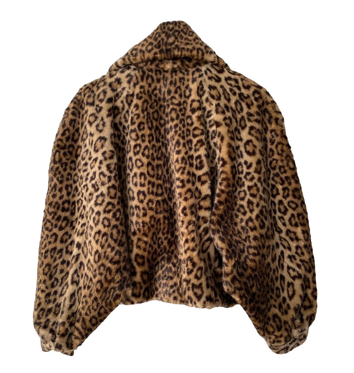 Emporio Armani Rare EMPORIO ARMANI Poncho Leapord Italian Desingner Size L / US 10 / IT 46 - 9 Thumbnail