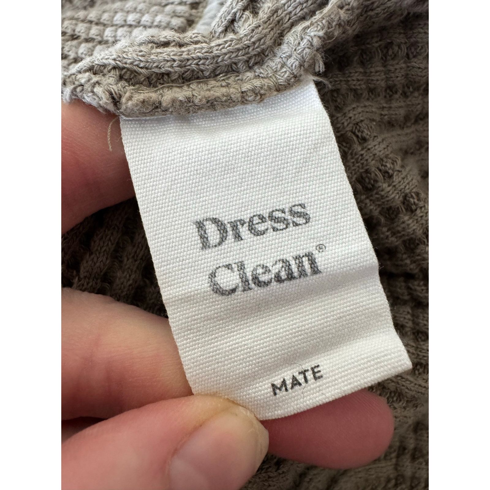 MATE the Label MATE THE LABEL Organic Waffle Long Sleeve Quarter Zip Brick Size M / US 6-8 / IT 42-44 - 7 Thumbnail