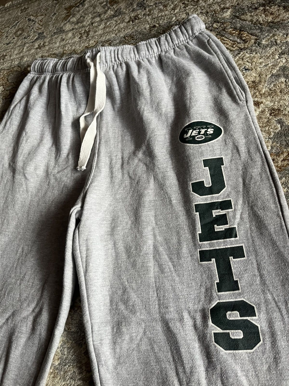 NFL NY JETS BAGGY SWEATPANTS XL Size US 38 / EU 54 - 3 Thumbnail