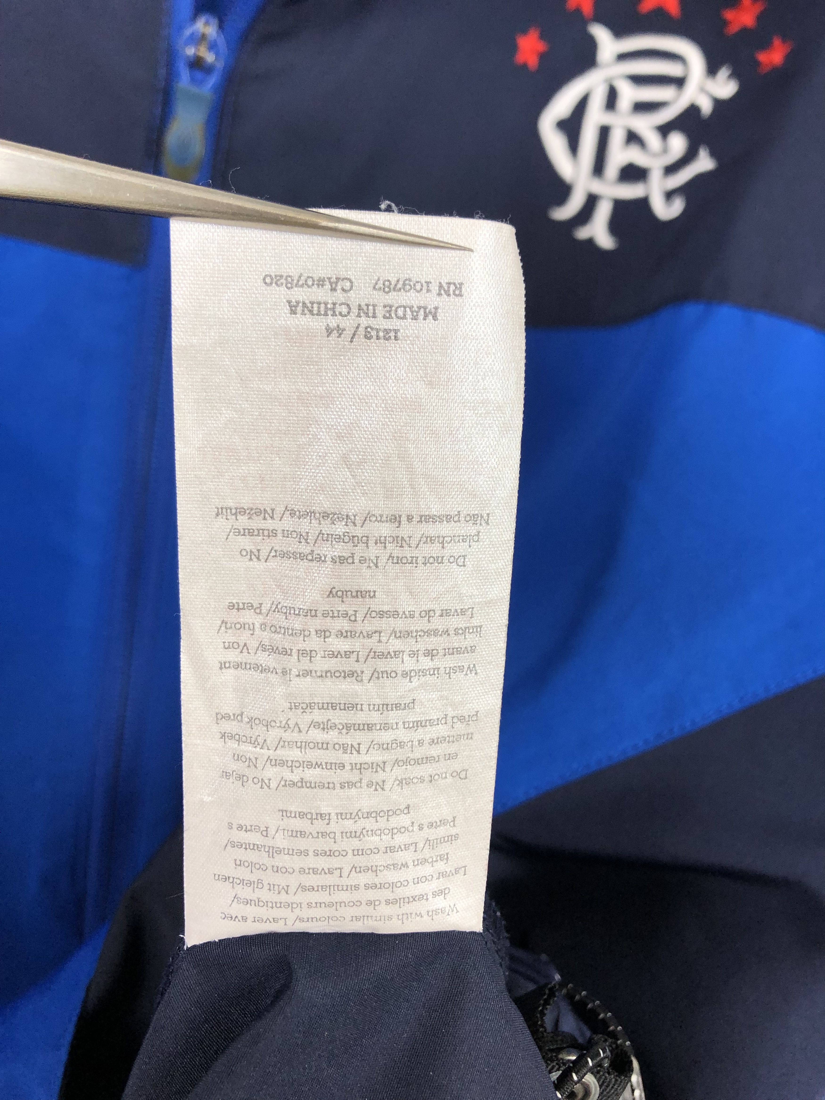 Vintage Vintage Rangers Football Sweatshirt Soccer Jacket Track Top Size US M / EU 48-50 / 2 - 13 Thumbnail