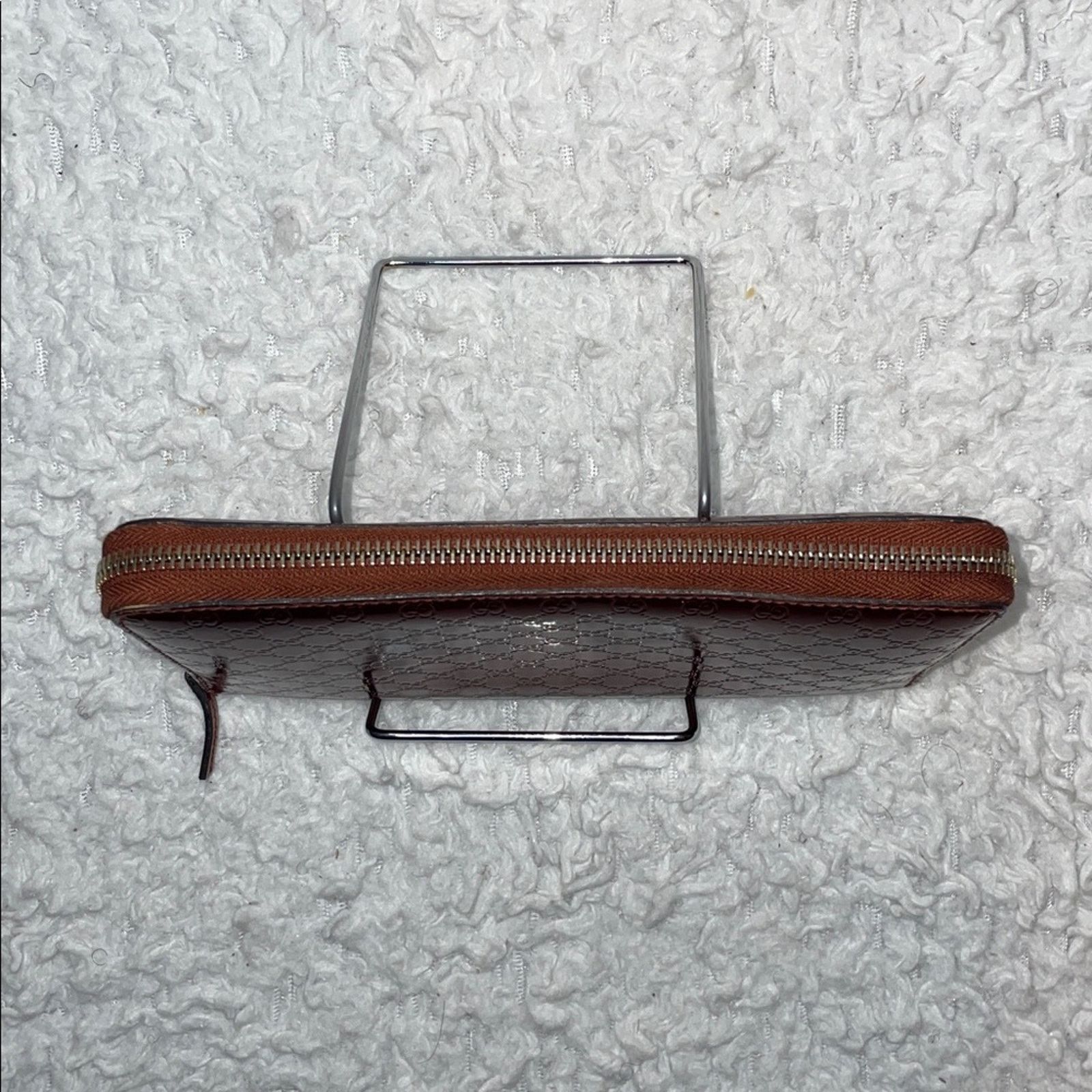 Gucci Gucci Microguccissima Zip Around Wallet Copper Size ONE SIZE - 6 Thumbnail