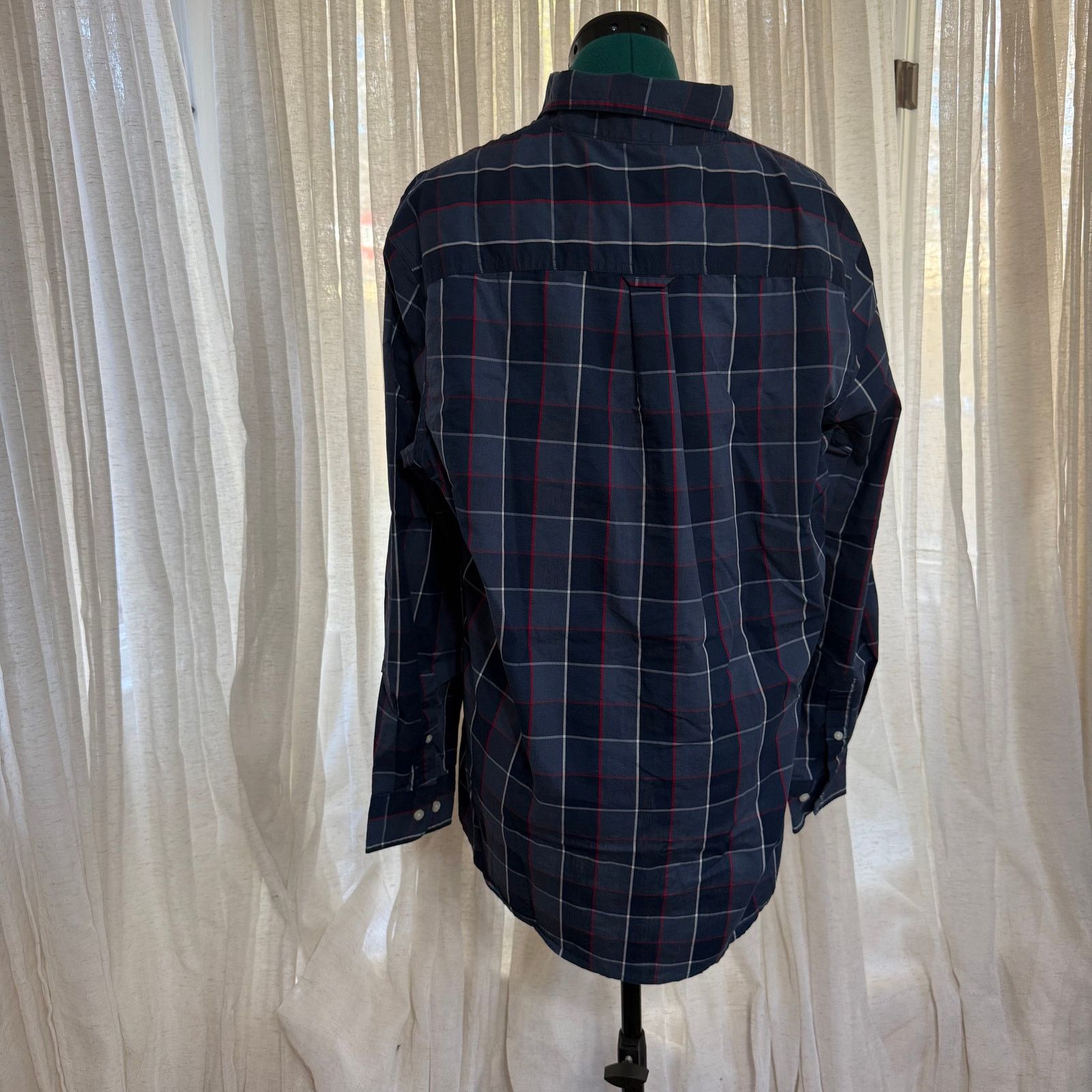 Chaps Chaps Stretch Plaid Button-Down Shirt | Sz L Size US L / EU 52-54 / 3 - 5 Thumbnail