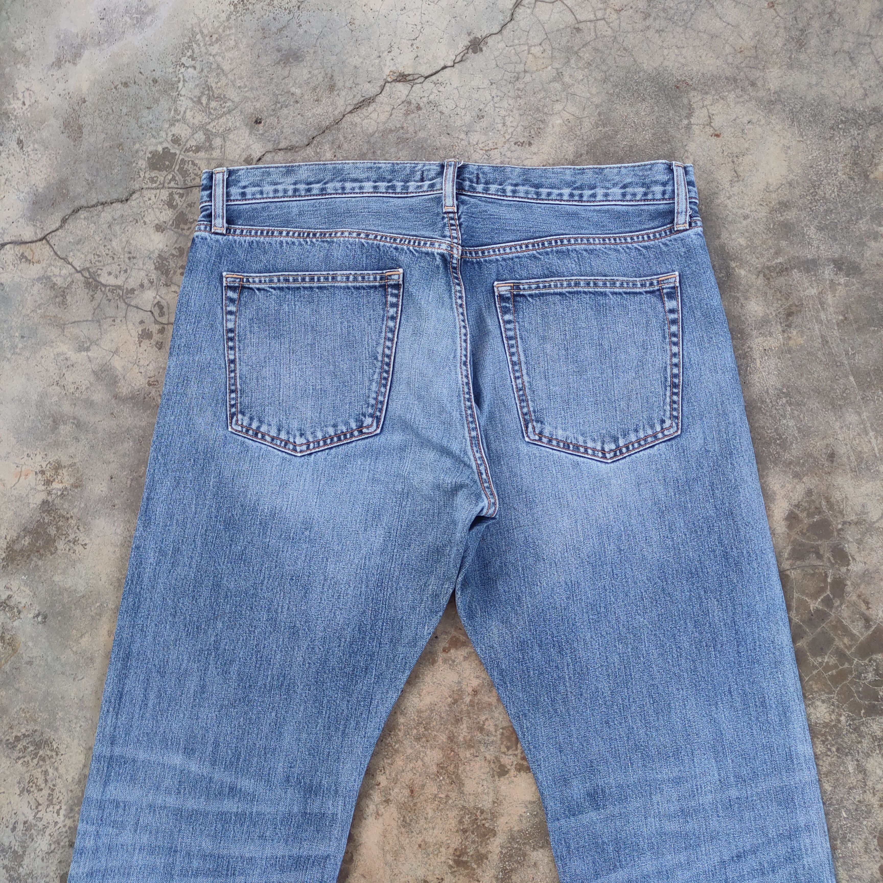Japanese Brand W36 VINTAGE JAPANESE FADED DISTRESSED JEAN DENIM PANTS Size US 36 / EU 52 - 9 Thumbnail