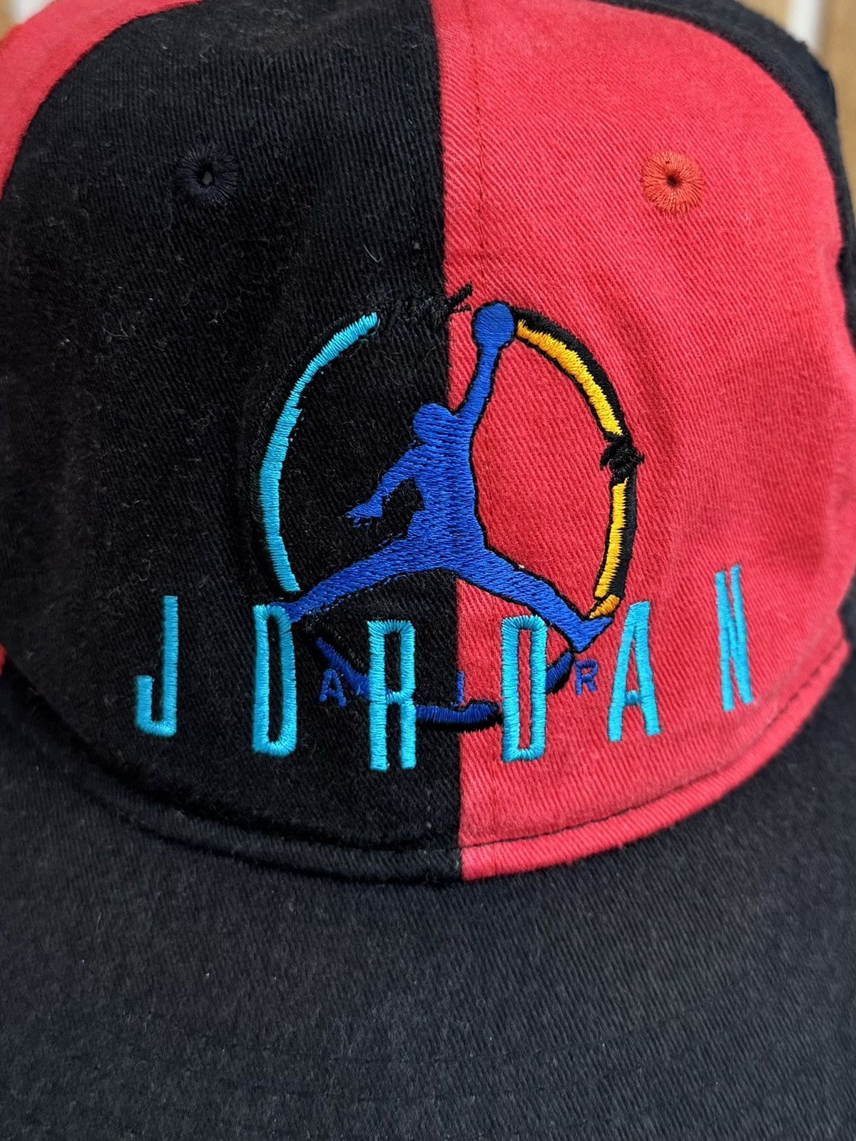 Jordan Brand Vintage Nike Air Jordan Kids Cap Hat Size ONE SIZE - 2 Thumbnail