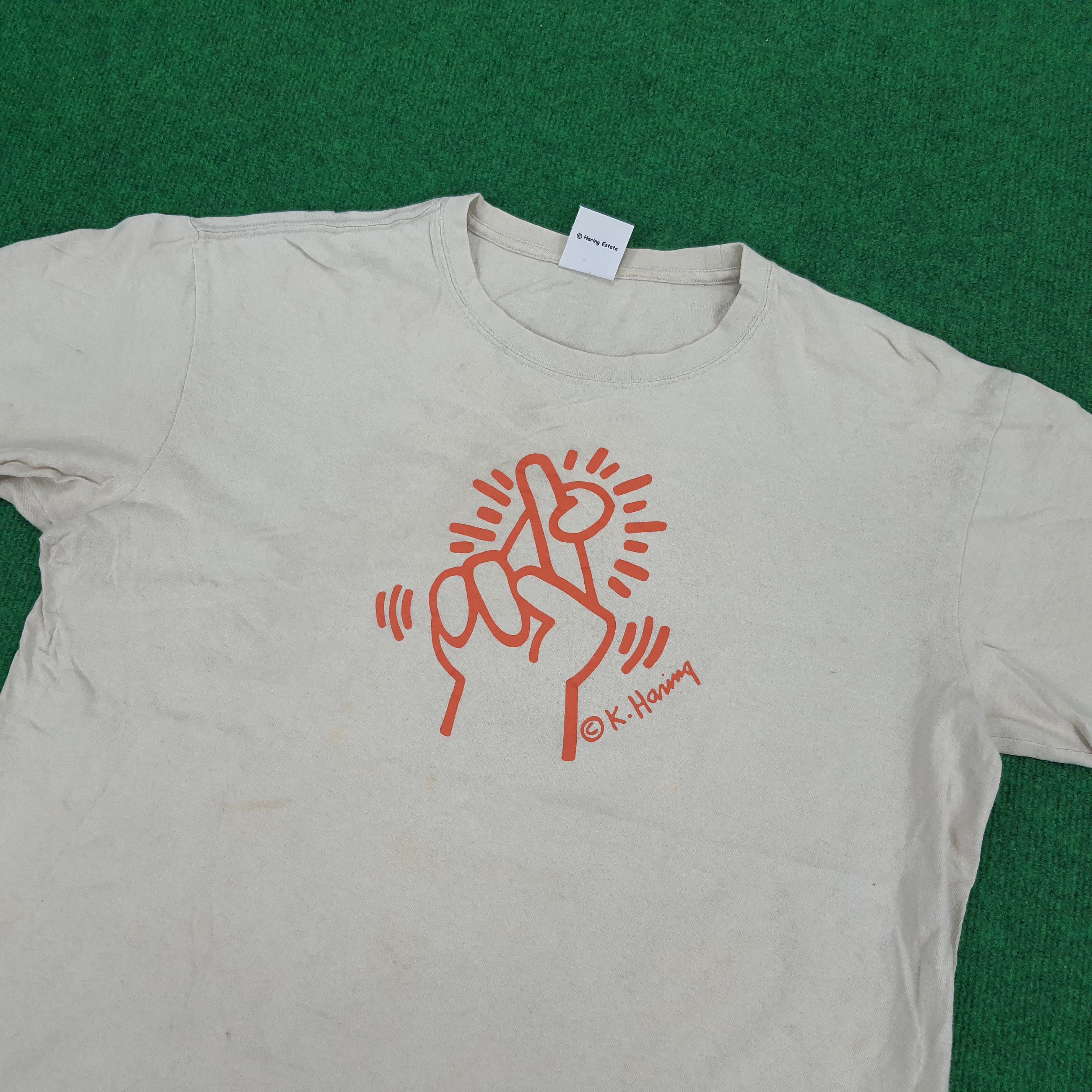 Japanese Brand × Keith Haring Vintage Keith Haring Art Streetwear T-shirt Size US XL / EU 56 / 4 - 3 Thumbnail