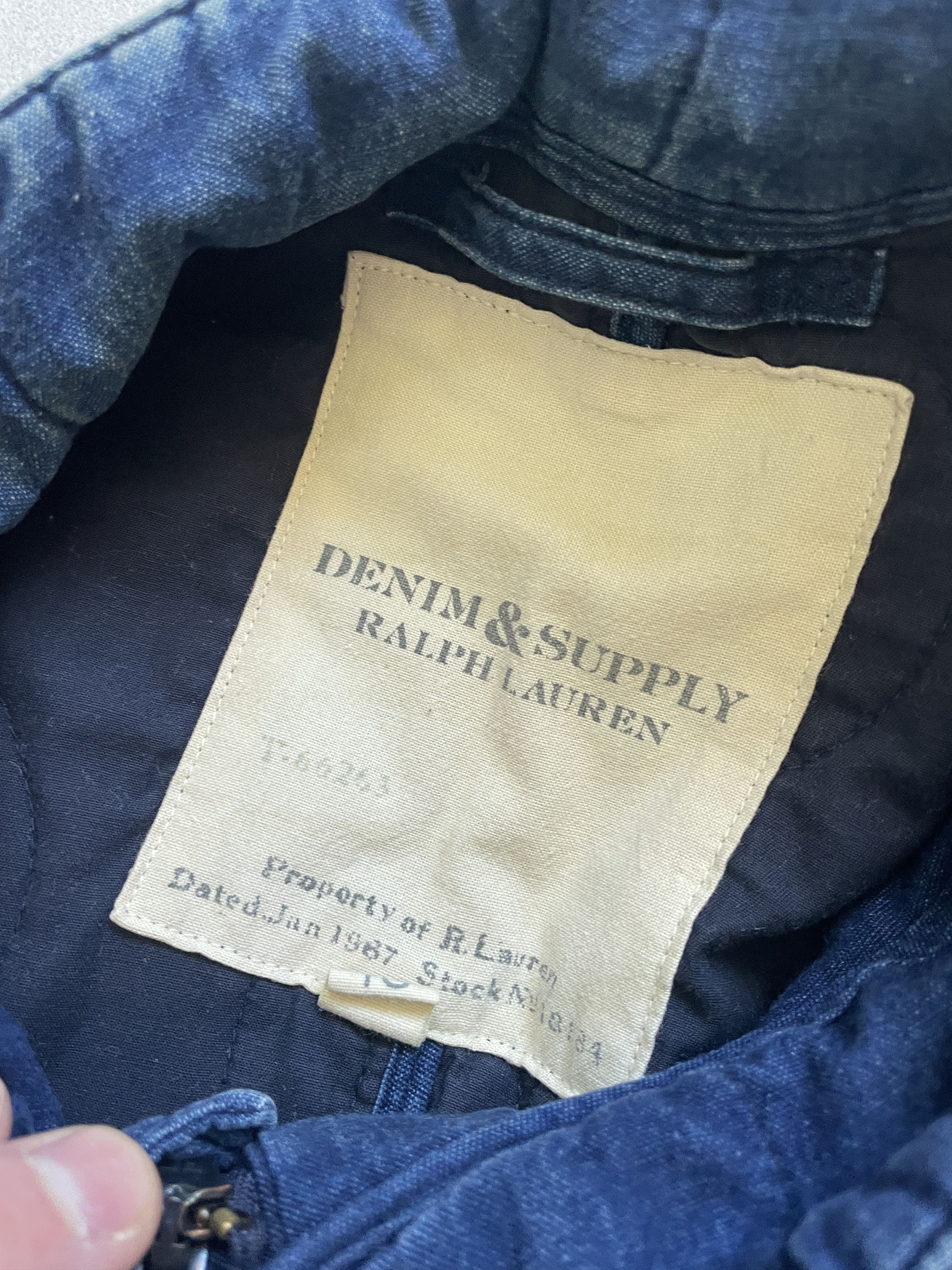 Denim & Supply Ralph Lauren VINTAGE RALPH LAUREN DENIM & SUPPLY M65 AMERICAN FLAG JACKET Size US XL / EU 56 / 4 - 5 Thumbnail