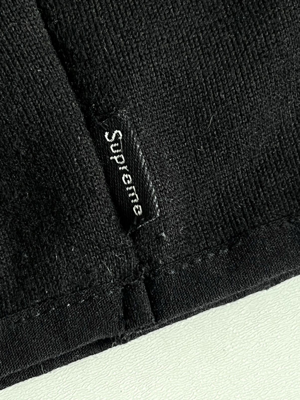 Supreme 🔥F/W 15 Supreme Neck Gaiter/Mask/Buff Fleece Black Size ONE SIZE - 3 Thumbnail